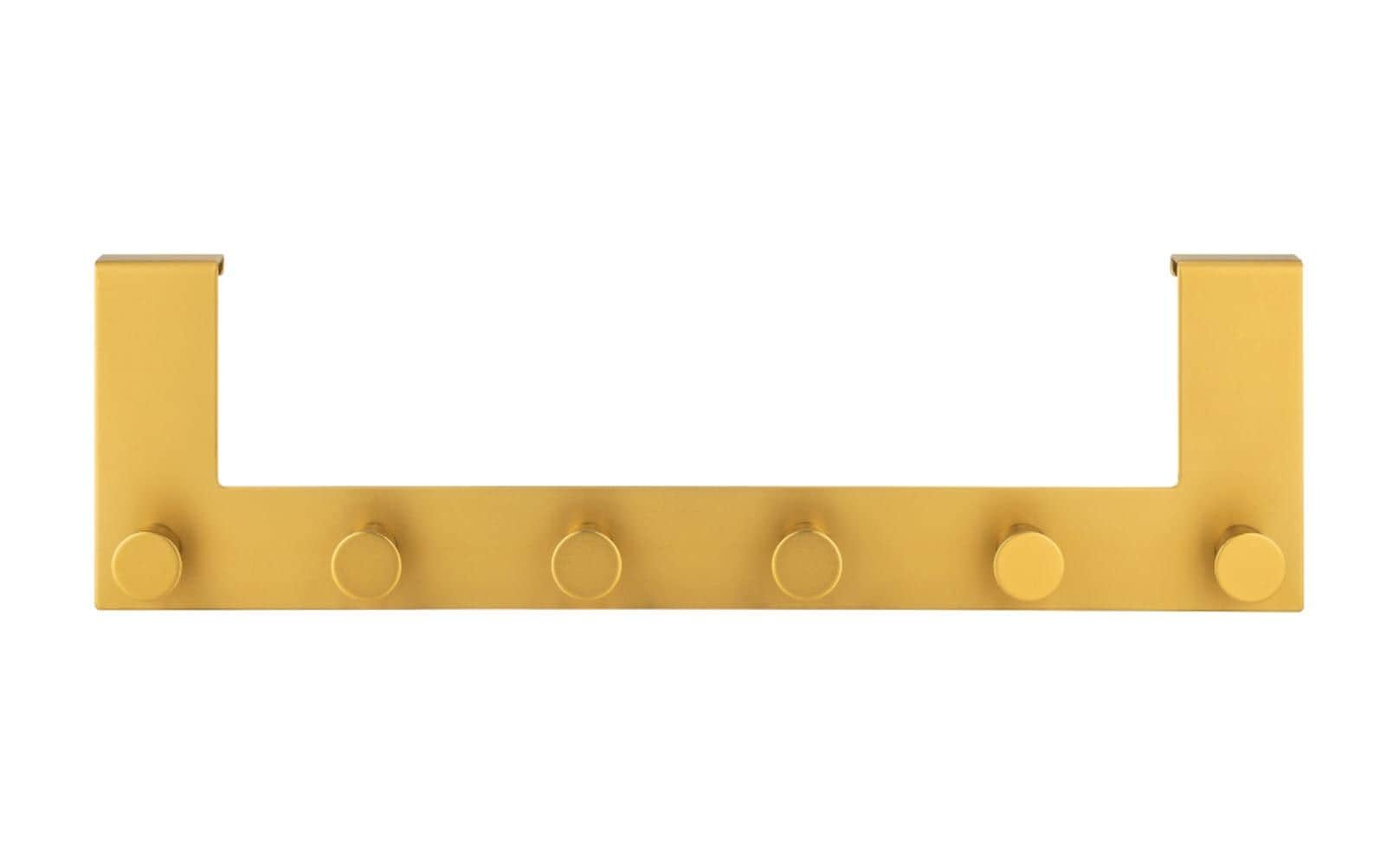 Wenko Celano Wandgarderobe – Edelstahl – Gold – 390 × 110 × 55 mm