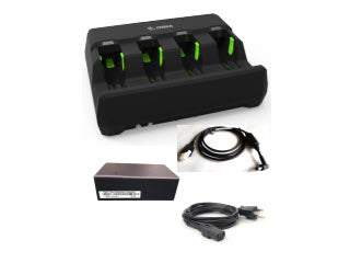 Zebra Netzteil – 3600 Batterieladegerät-Set – inkl. Netzteil, DC-Kabel, AC-Netzkabel