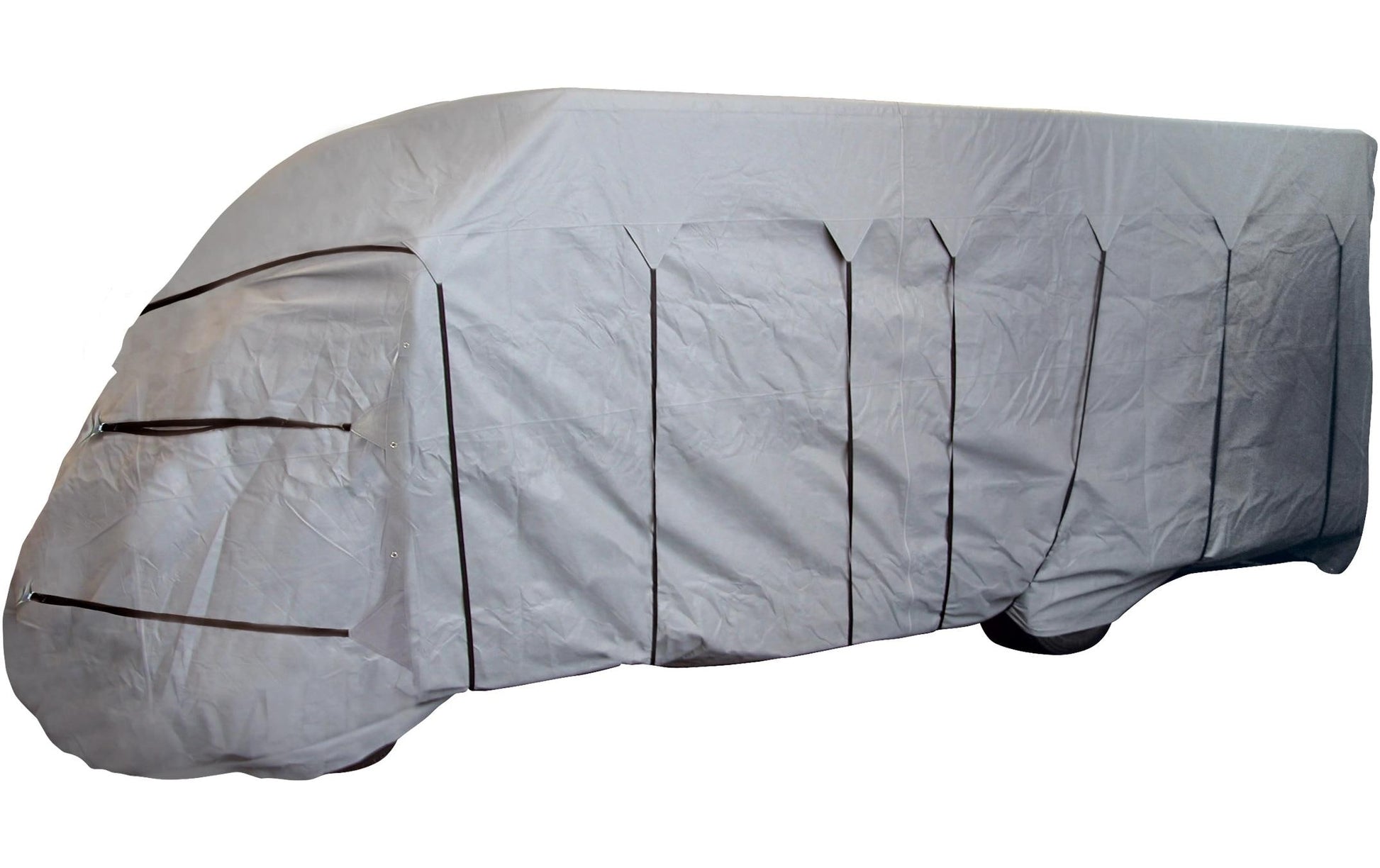 Eurotrail Schutzhülle – für Caravans & Reisemobile – 240 × 700 × 270 cm – Polyester, Grau, Reissverschluss – 1