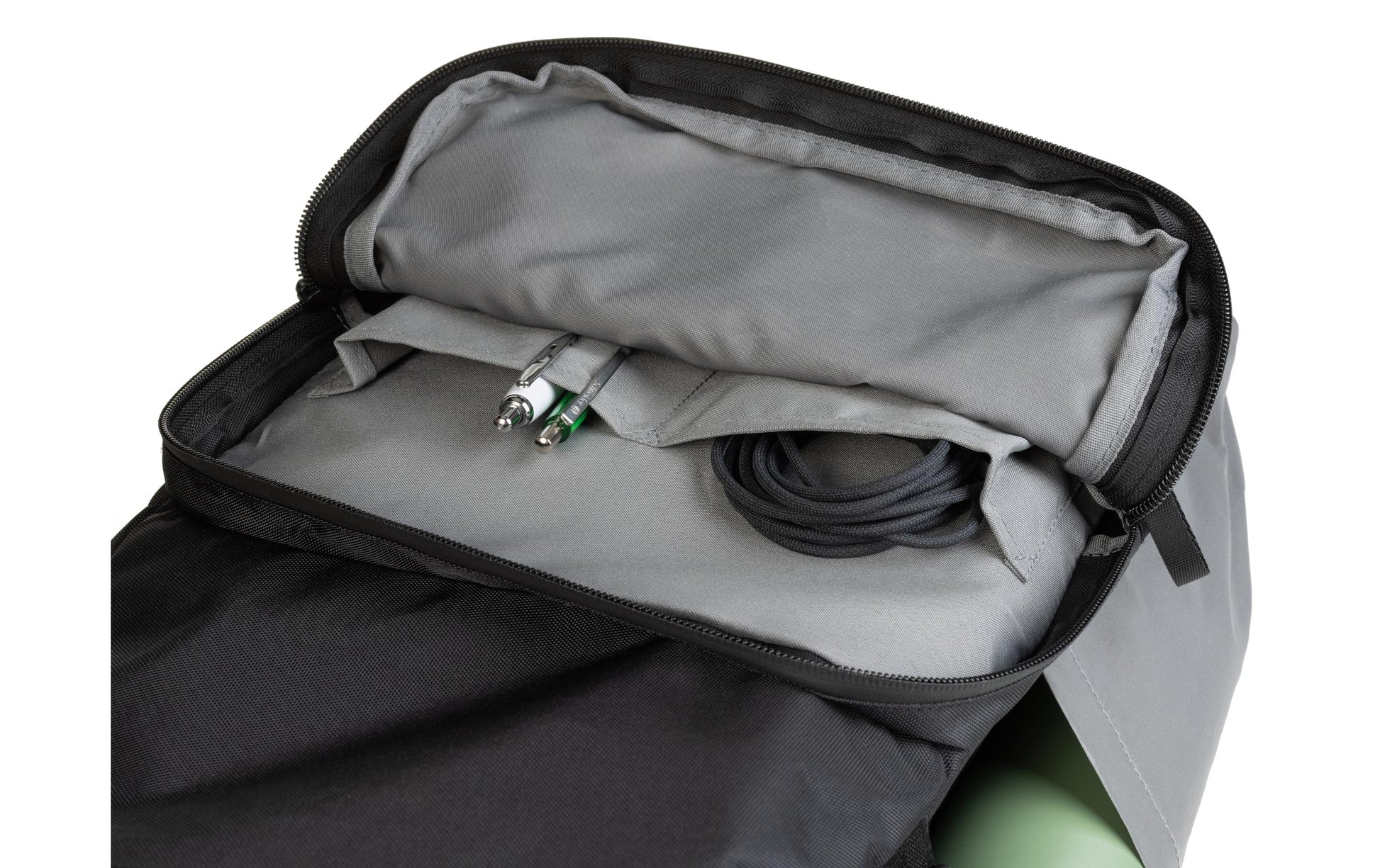KOOR Notebook-Rucksack VeedI Reflective – Polyester – Schwarz, 300 × 450 × 170 mm
