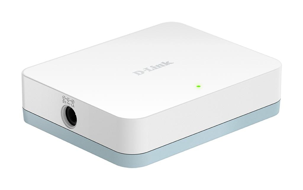 D-Link DGS-1005D – Switch – 5×GbE, L2, Schwarz