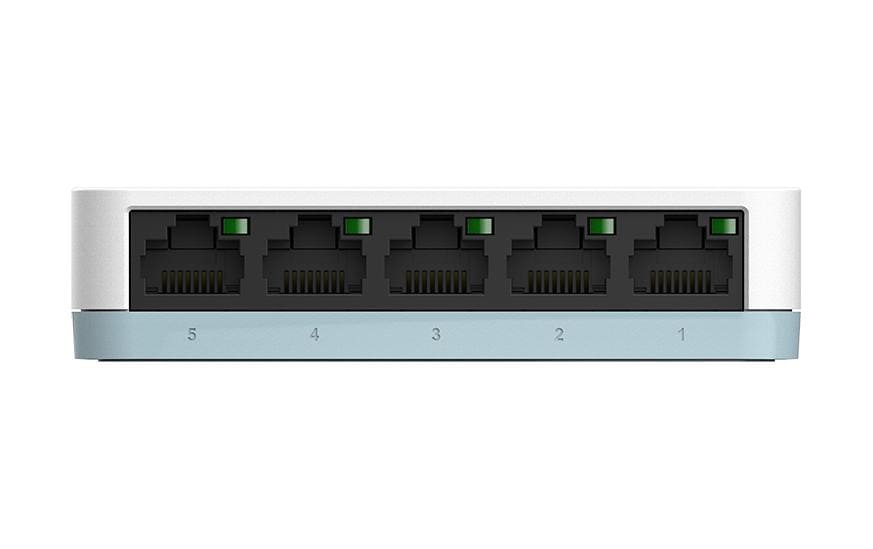 D-Link DGS-1005D – Switch – 5×GbE, L2, Schwarz