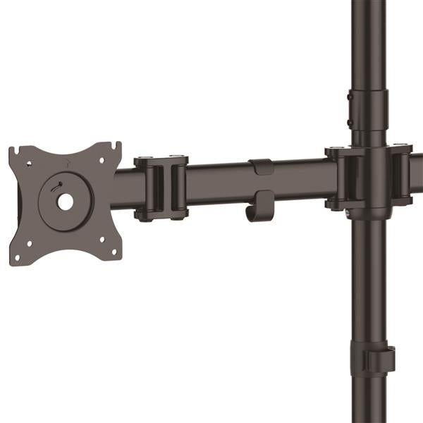 StarTech.com QUAD MONITOR STAND – Monitor-Tischständer – 13–27" – VESA 75×75/100×100 mm – bis 8 kg/Monitor