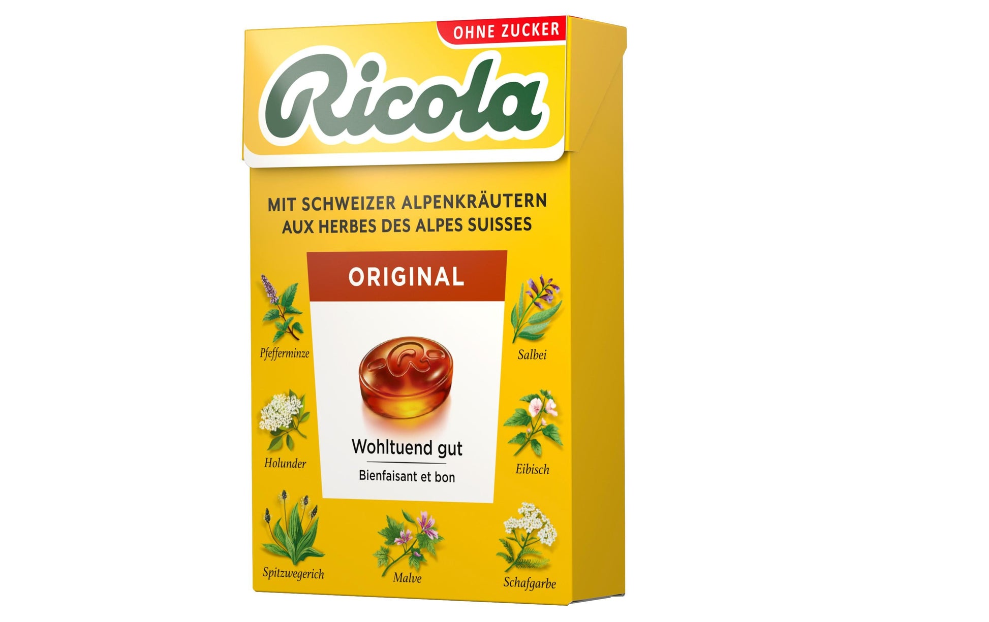 Ricola Kräuterbonbons – zuckerfrei – 1 kg