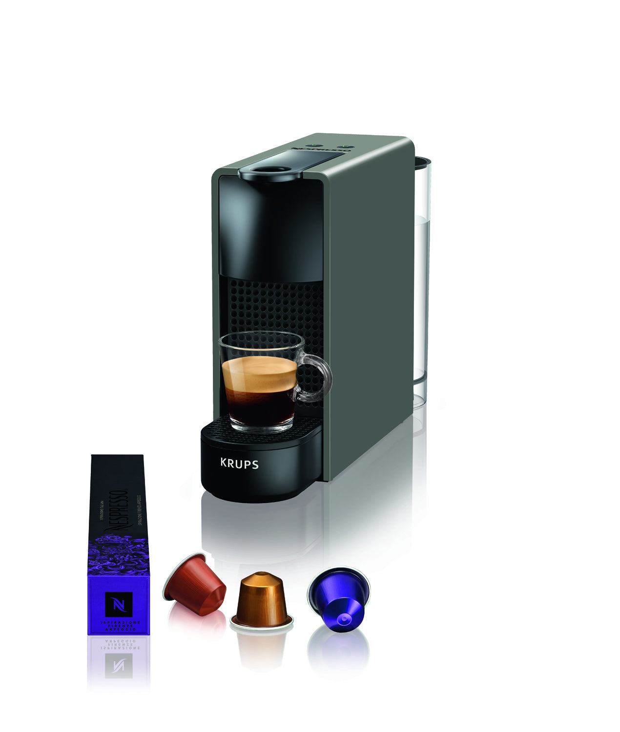 Krups Essenza Mini XN110B Kapselmaschine – für Nespresso-Kapseln, 19 bar, 0,6 l, Schwarz