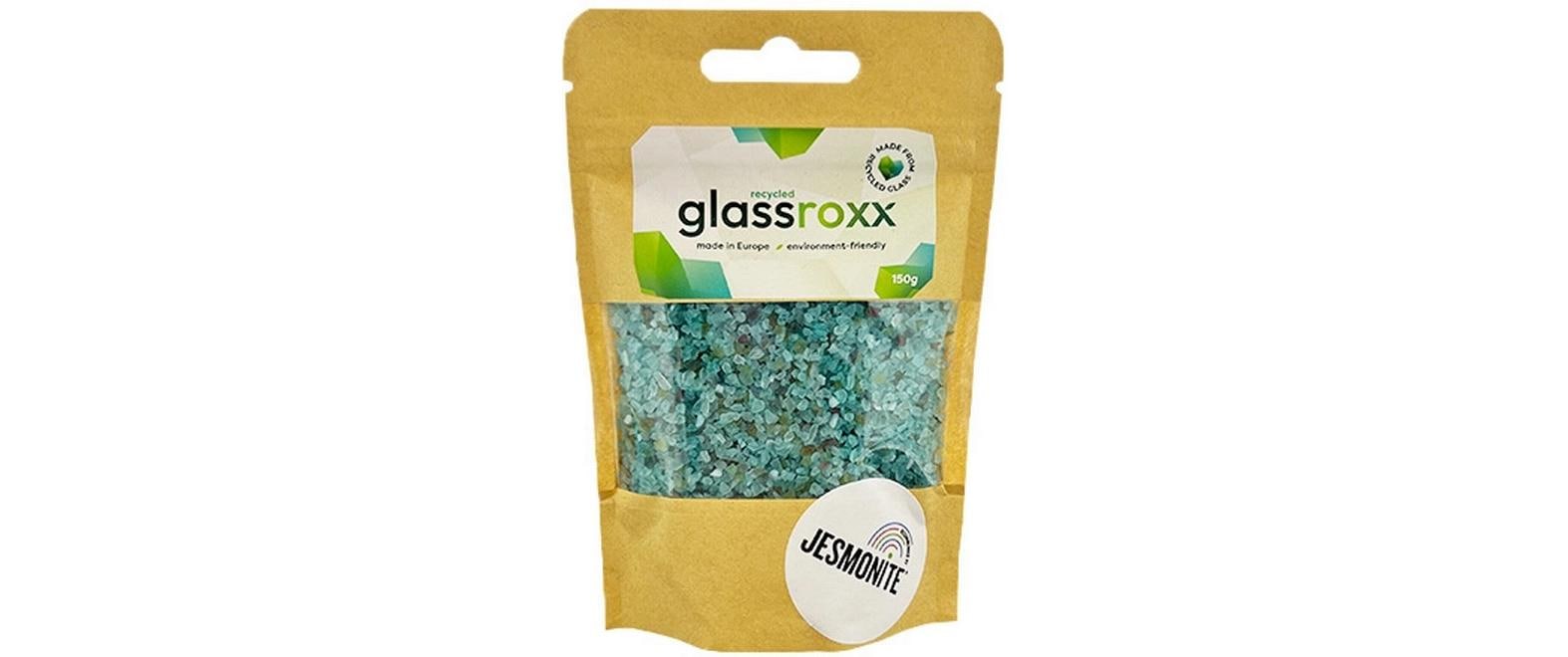 GlassRoxx Glasperlen-Mischung – türkis – 150 g