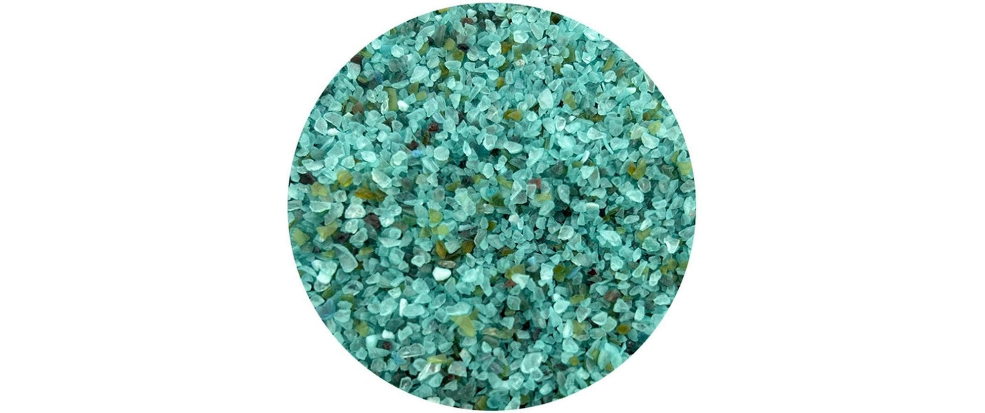 GlassRoxx Glasperlen-Mischung – türkis – 150 g