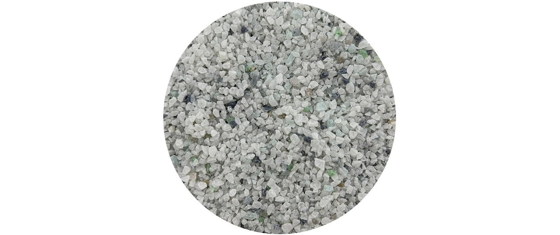 GlassRoxx Jesmonite – Perlenmischung, Glas, Weiss, 750 g, Beutelpackung, GlassRoxx UC-9016S-P750GR-RBJ