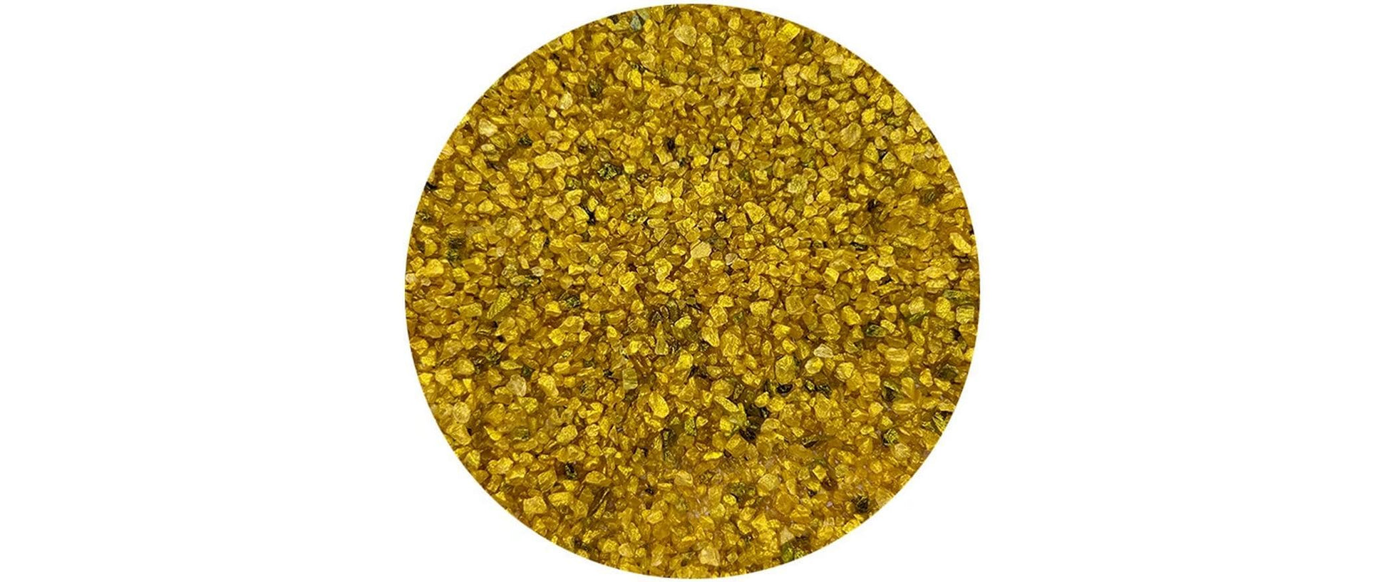 Jesmonite Dekosteine/Dekogranulat, Glass Roxx, Gold, 150 g