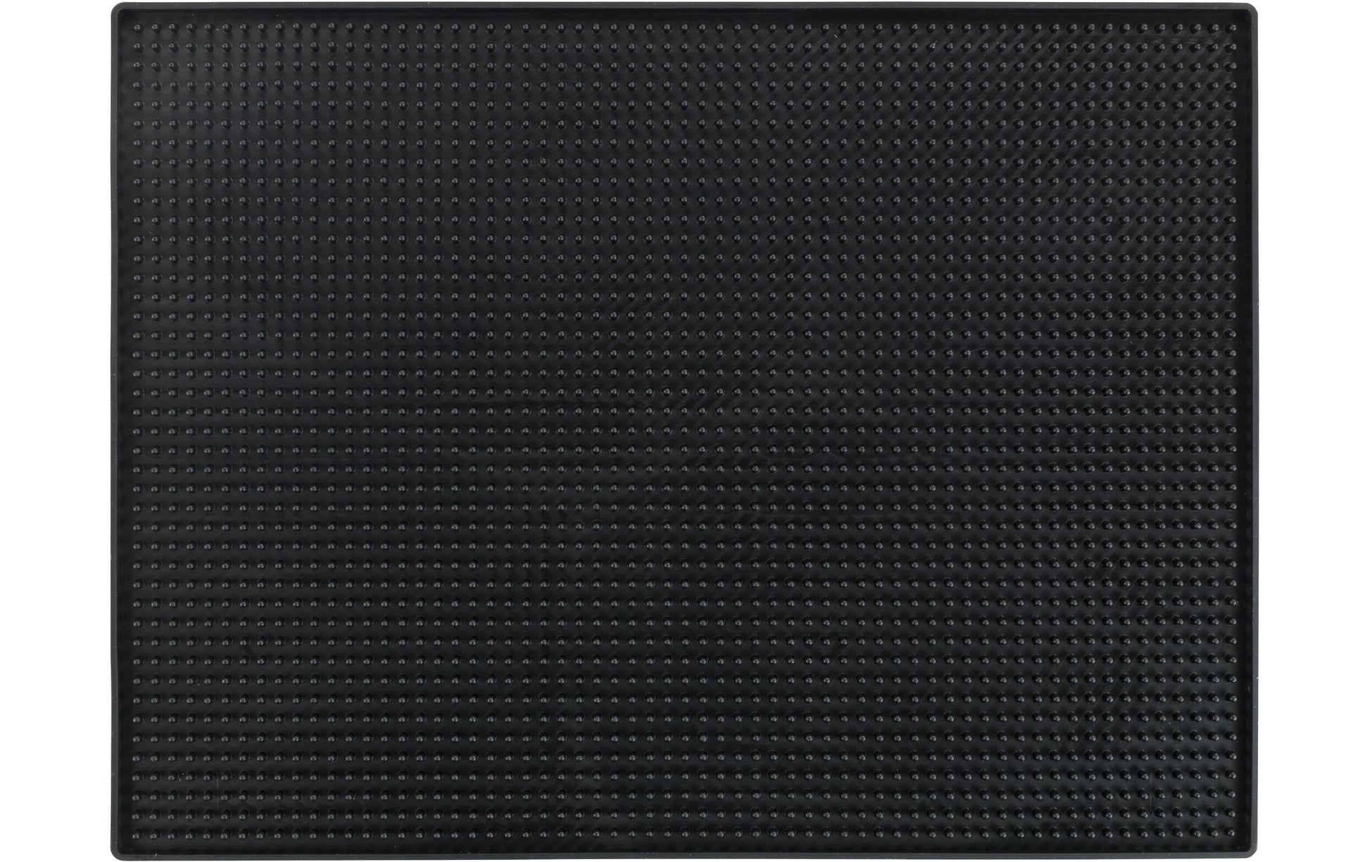 WENKO Abtropfmatte Maxi – Thermoplast – Schwarz – 40 × 1 × 30 cm