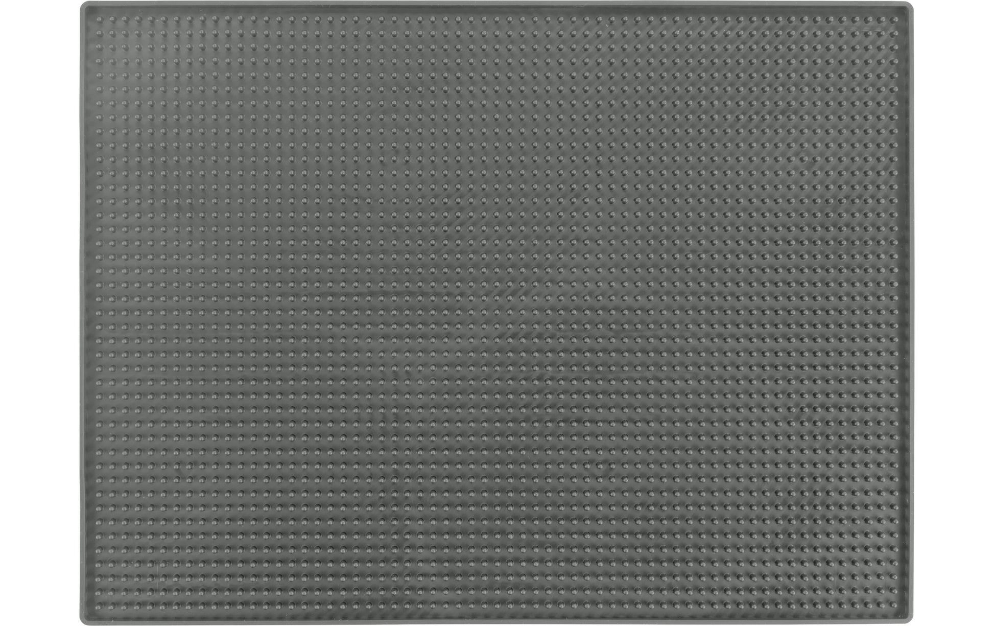 Wenko – Abtropfmatte 40 × 30 × 1 cm, Kunststoff, Grau