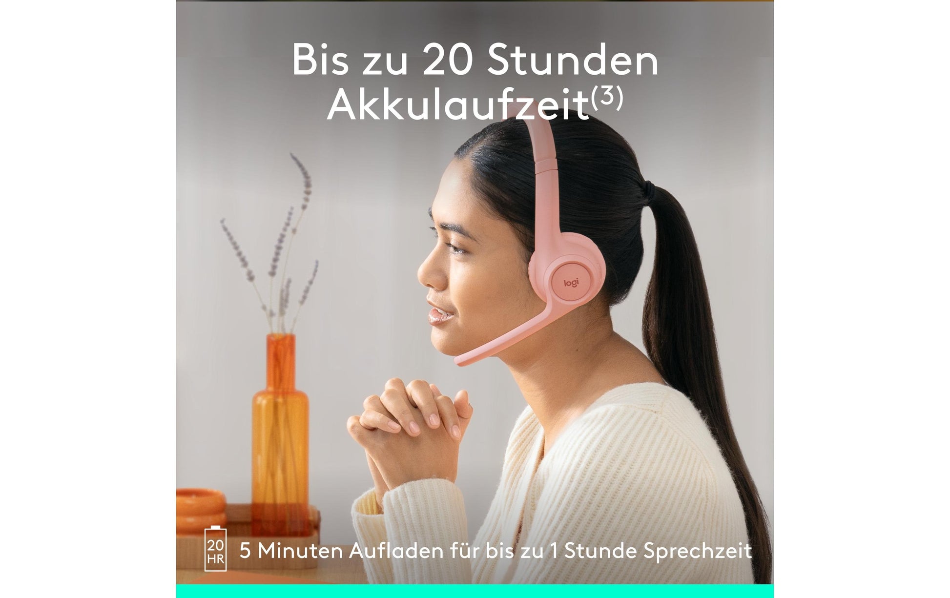 Logitech ZONE 300 – Kopfhörer – Rose