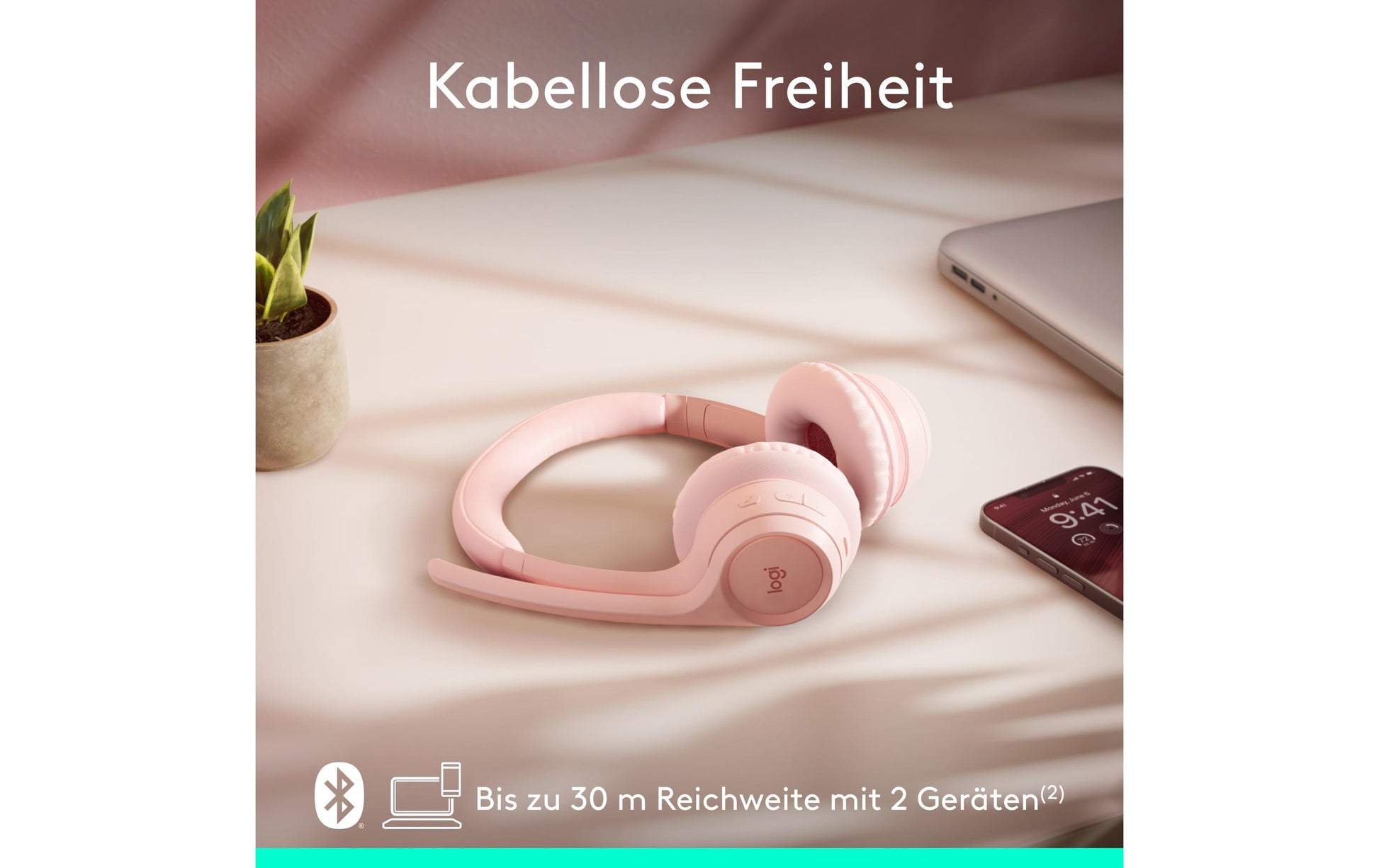 Logitech ZONE 300 – Kopfhörer – Rose