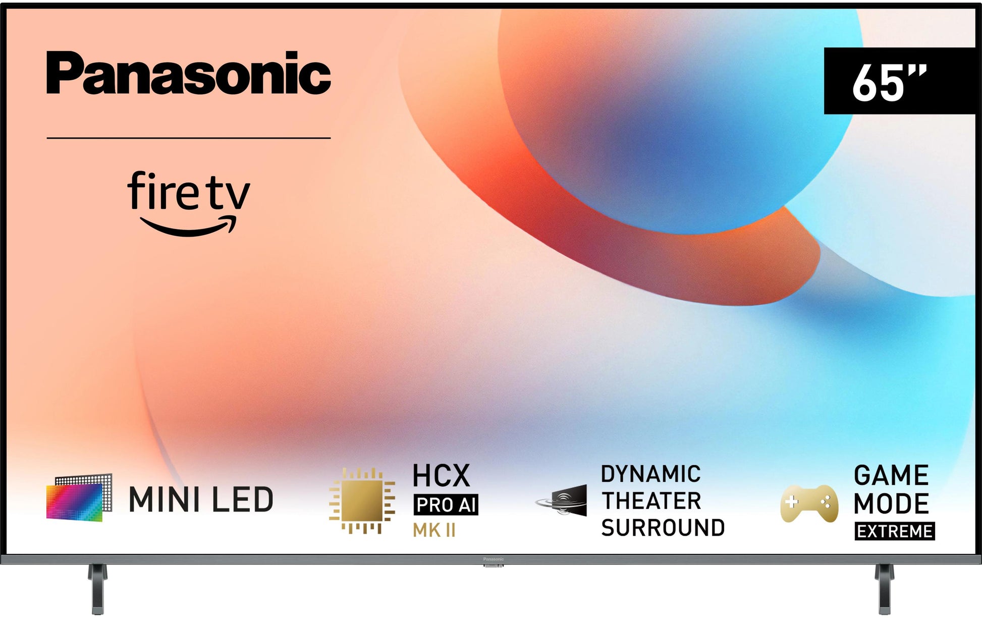 Panasonic TV – 65W95AEG, Mini-LED 4K, Schwarz