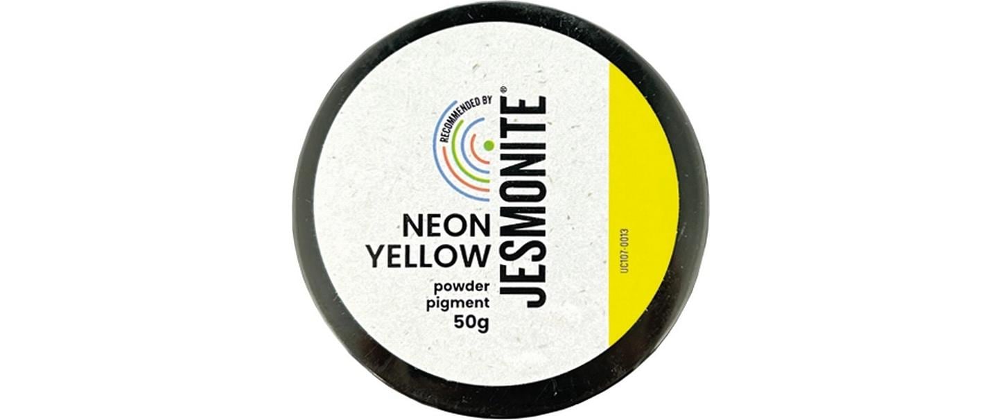 Jesmonite Pigment (Pulver) – Gelb, Neon – 50 g