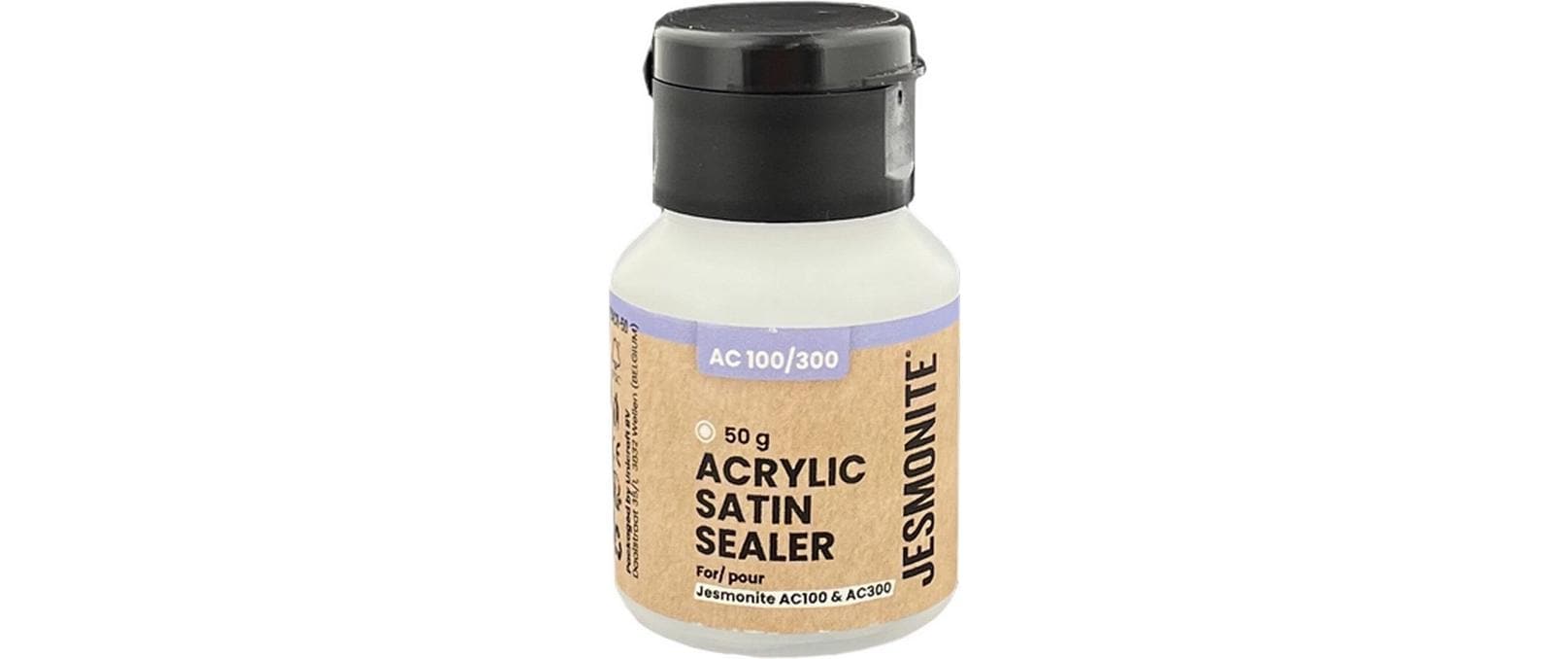 Jesmonite Klarlack, satiniert – 50 g – für AC100, AC200 und AC300