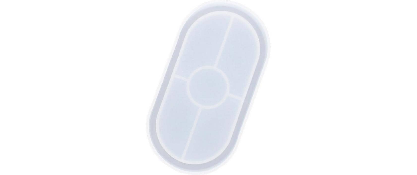 Jesmonite Giessform – Schale/Untersetzer – Silikon – 180 × 95 mm