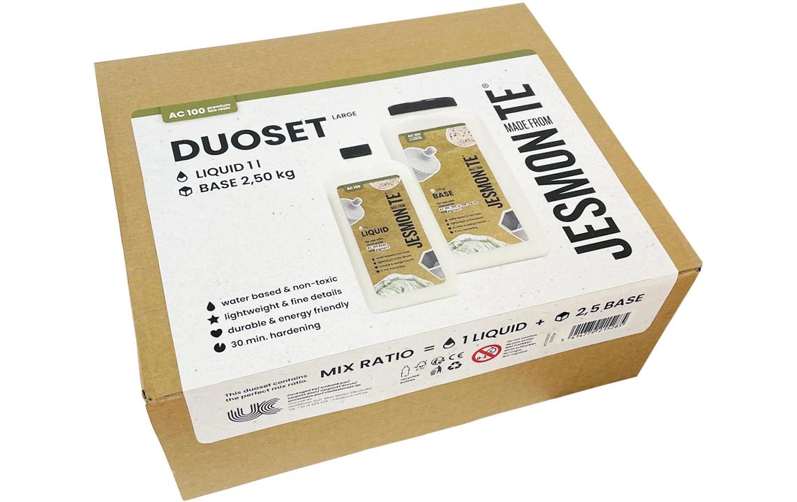 Jesmonite Starter Kit Modelliermasse – 1 kg Basisflüssigkeit