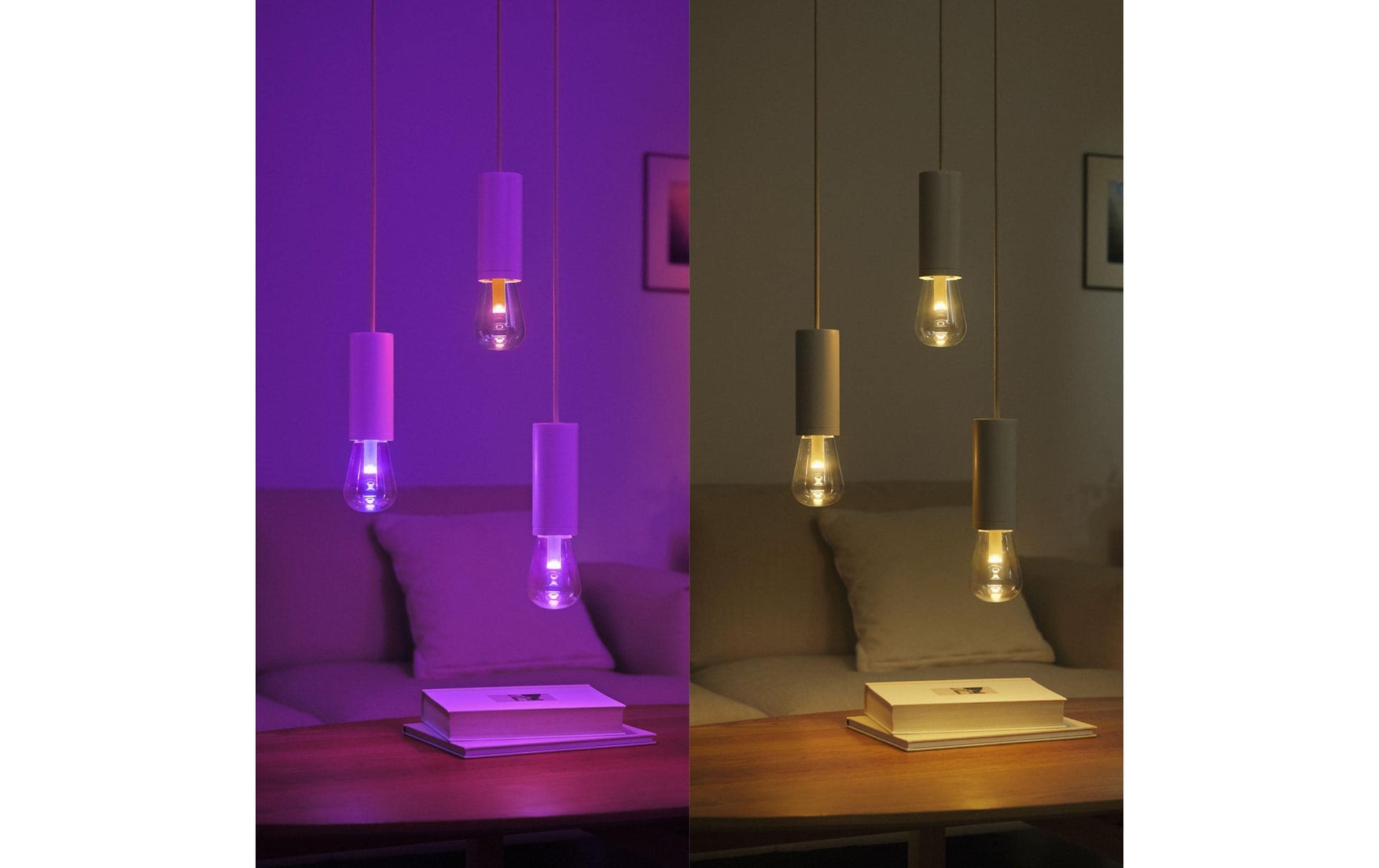 Philips Hue LED LG ST72 E27 – Zigbee, Bluetooth – dimmbar – 2000–6500 K – 500 lm 6,8 W – transparentes Glas
