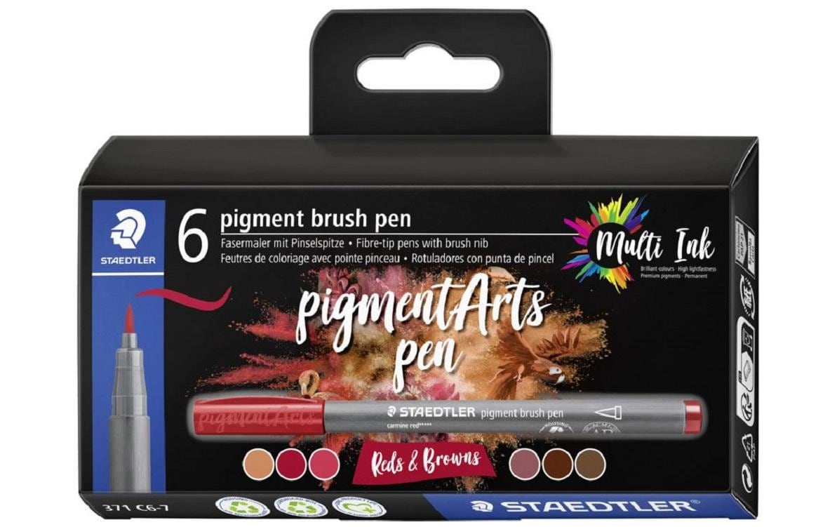 Staedtler Fineliner – 6er-Set – 6 Farben, sortiert – wasserfest