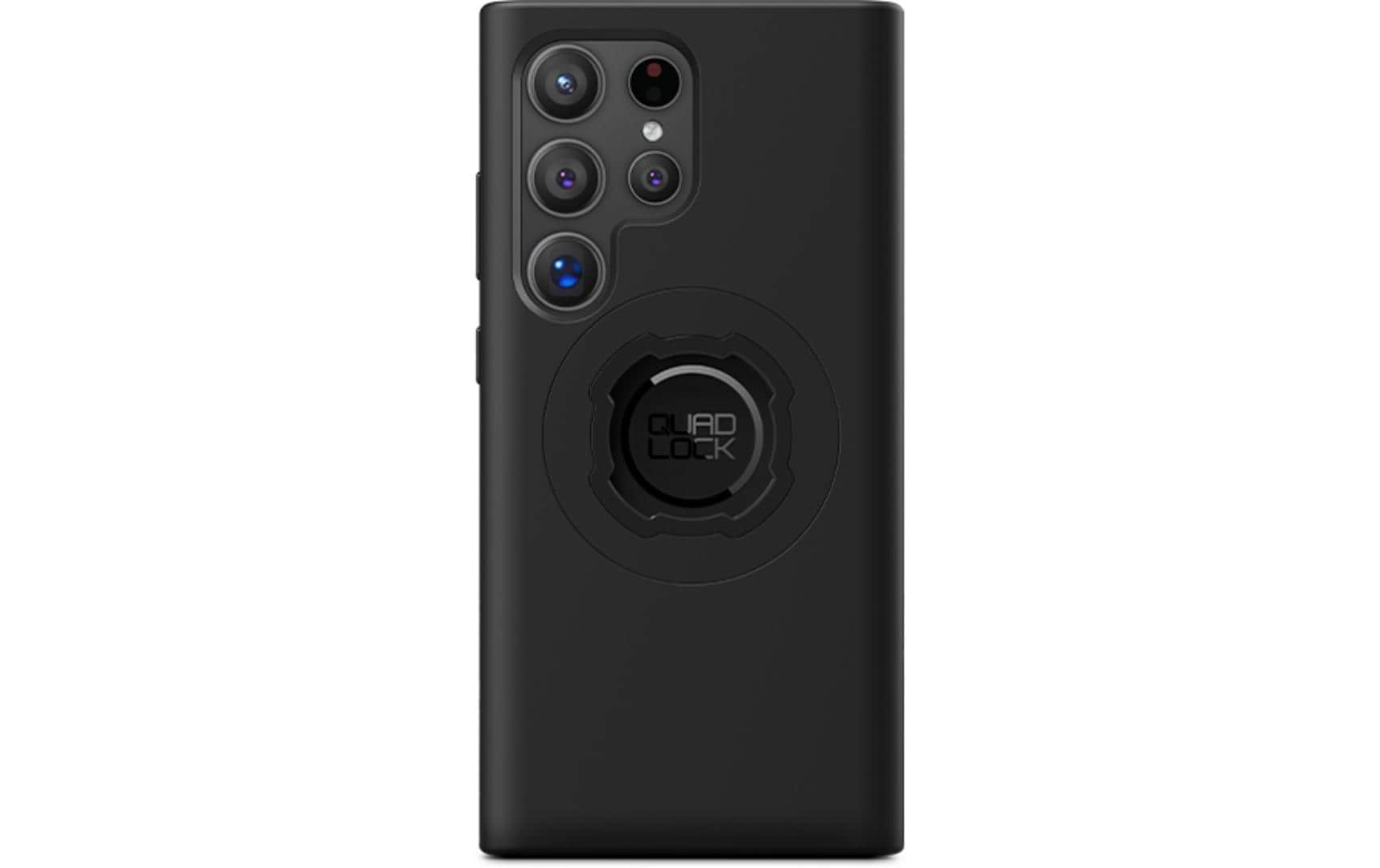 Quad Lock Backcover – für Samsung Galaxy S24 Ultra, MagSafe, PC+TPU+Neodym+Nickel, Schwarz, Ring
