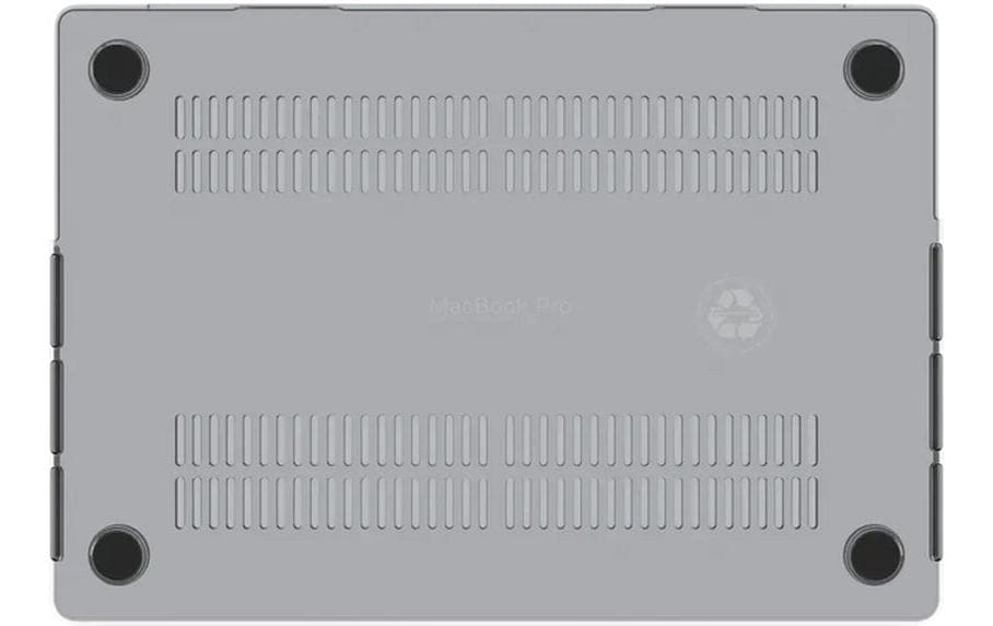 dbramante1928 Iceland Notebook-Schutzhülle für MacBook Air 13" (M2/M3) – Transparent