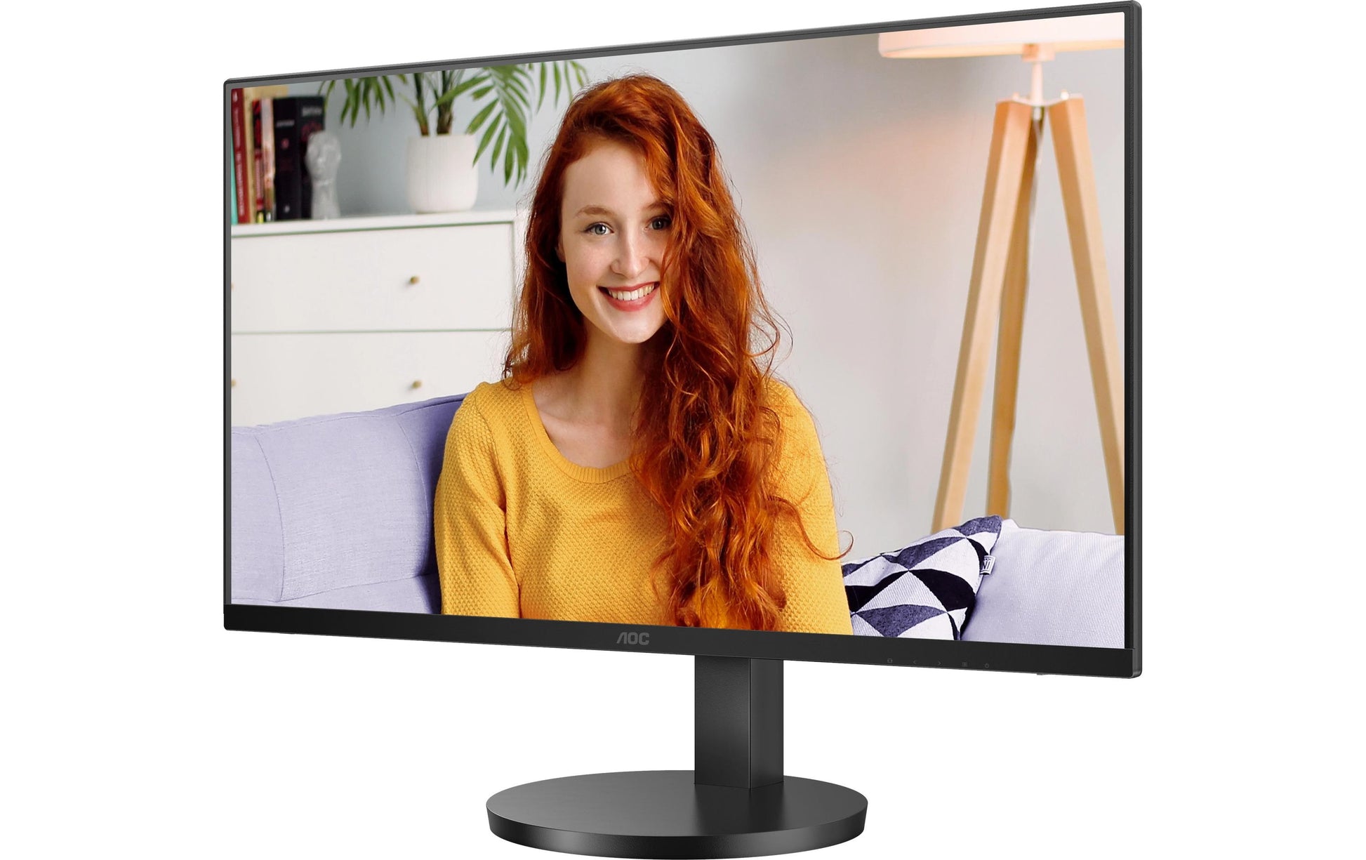 AOC U27B3AF – Monitor, 27" 3840 × 2160 (UHD 4K), IPS, 60 Hz, 350 cd/m², VESA 100 × 100, Schwarz