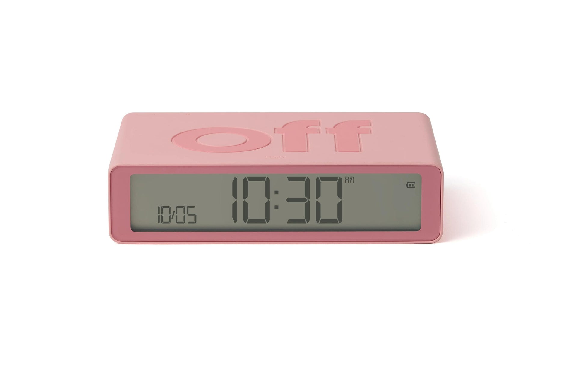 LEXON Digitalwecker – Snooze, USB, 10,4 × 2,6 × 6,5 cm, Rosa