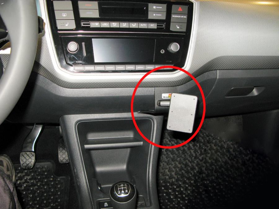 Brodit ProClip Center Mount – Auto-Halterung – für Seat Mii, Skoda Citigo, Volkswagen up (2017–2019)