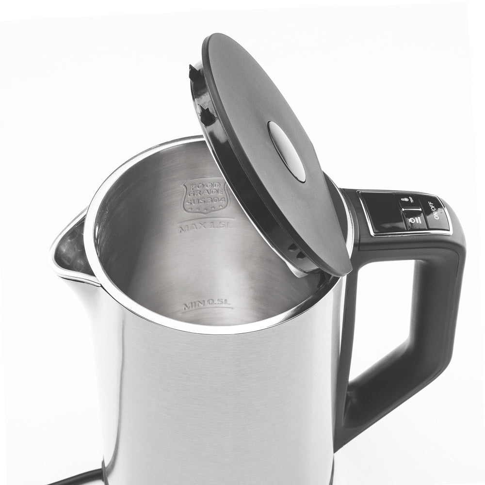 Gastroback Wasserkocher – 1,5 l, mit Temperaturwahl, Warmhaltefunktion, Edelstahl