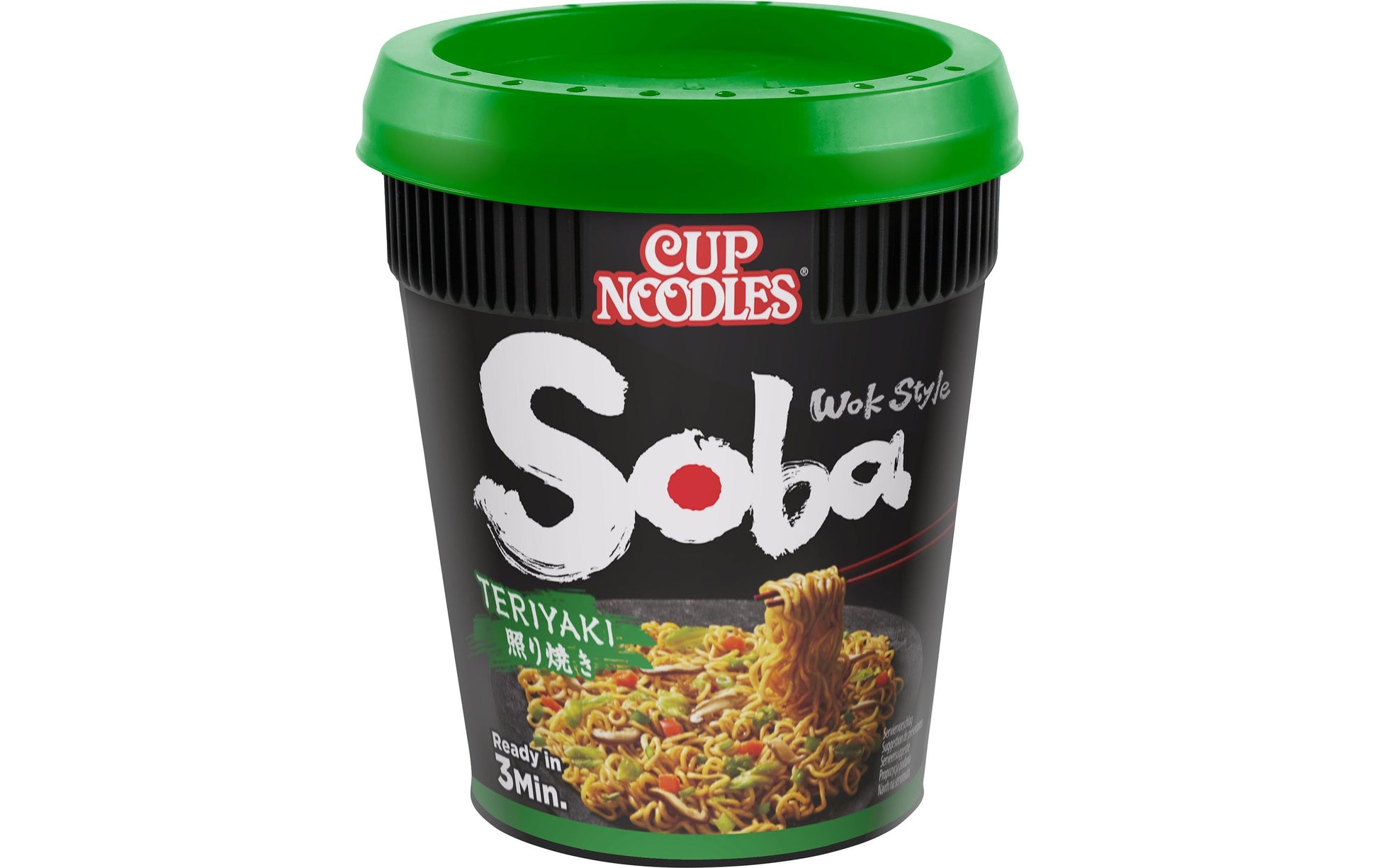 Nissin food Nissin Soba Instantnudeln Teriyaki Becher – 113 g