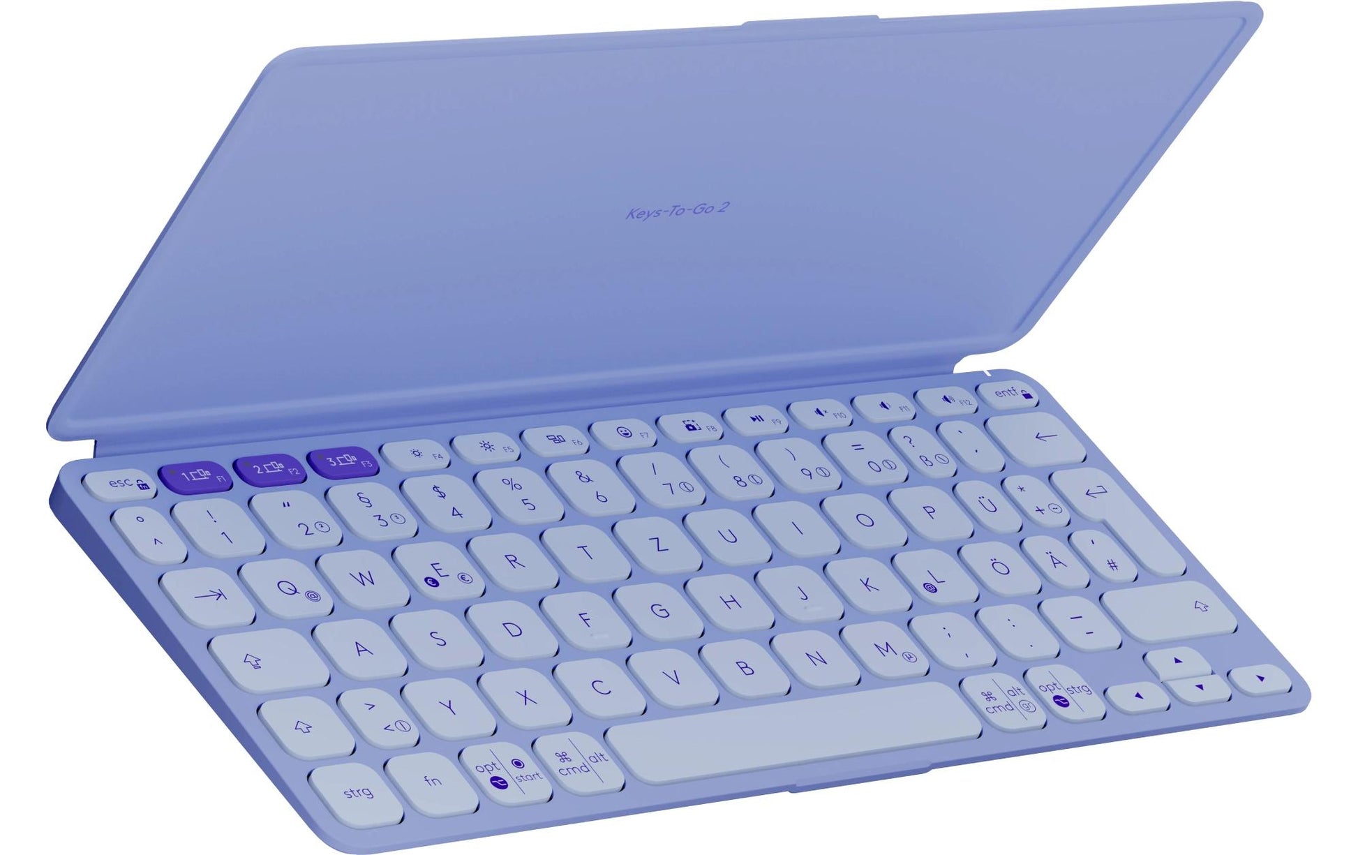 Logitech Keys-To-Go 2 Lila – Mini, Bluetooth 5.0