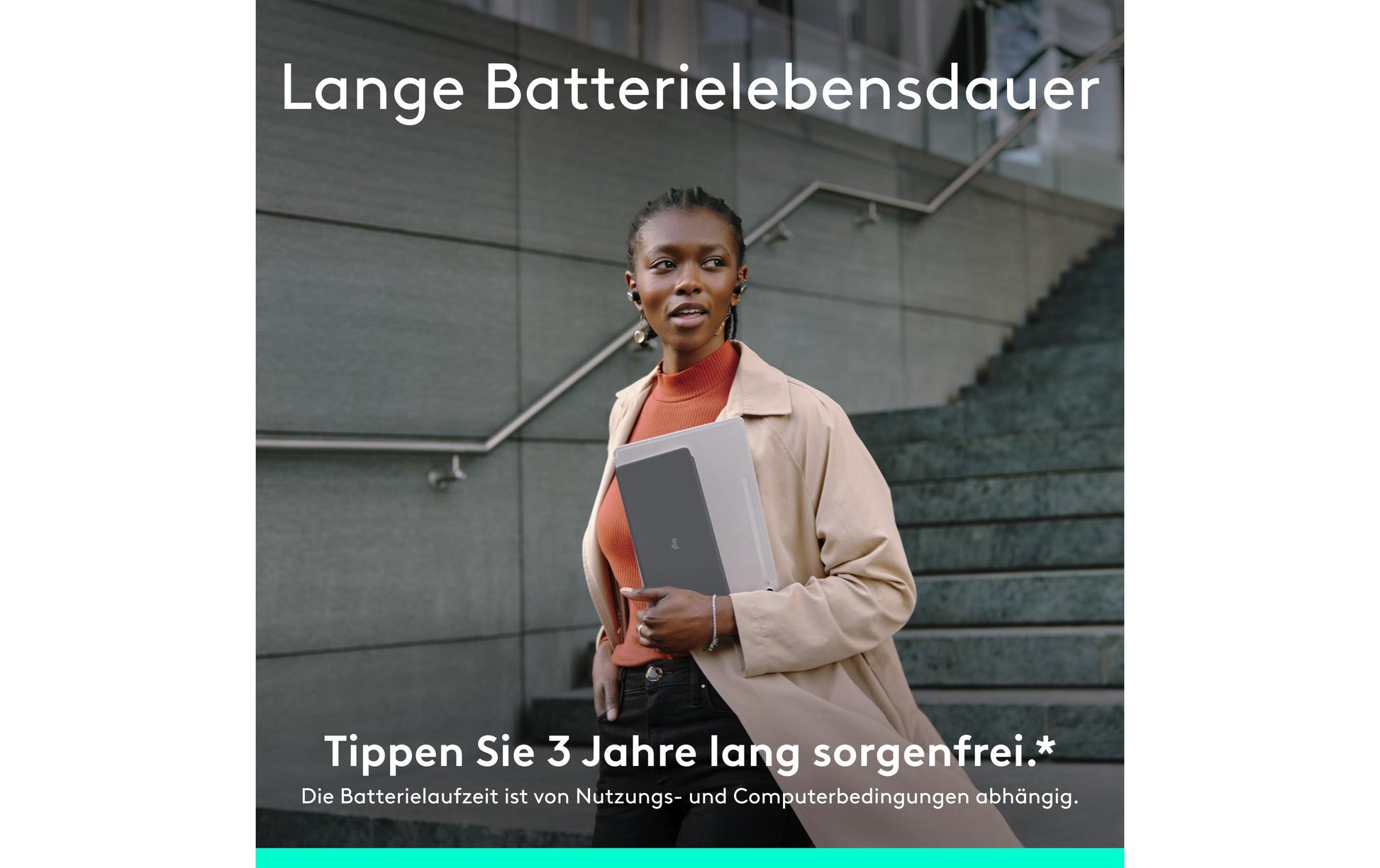 Logitech Keys-To-Go 2 – Tastatur, kabellos (Bluetooth), CH-Layout (DE-CH), Grau
