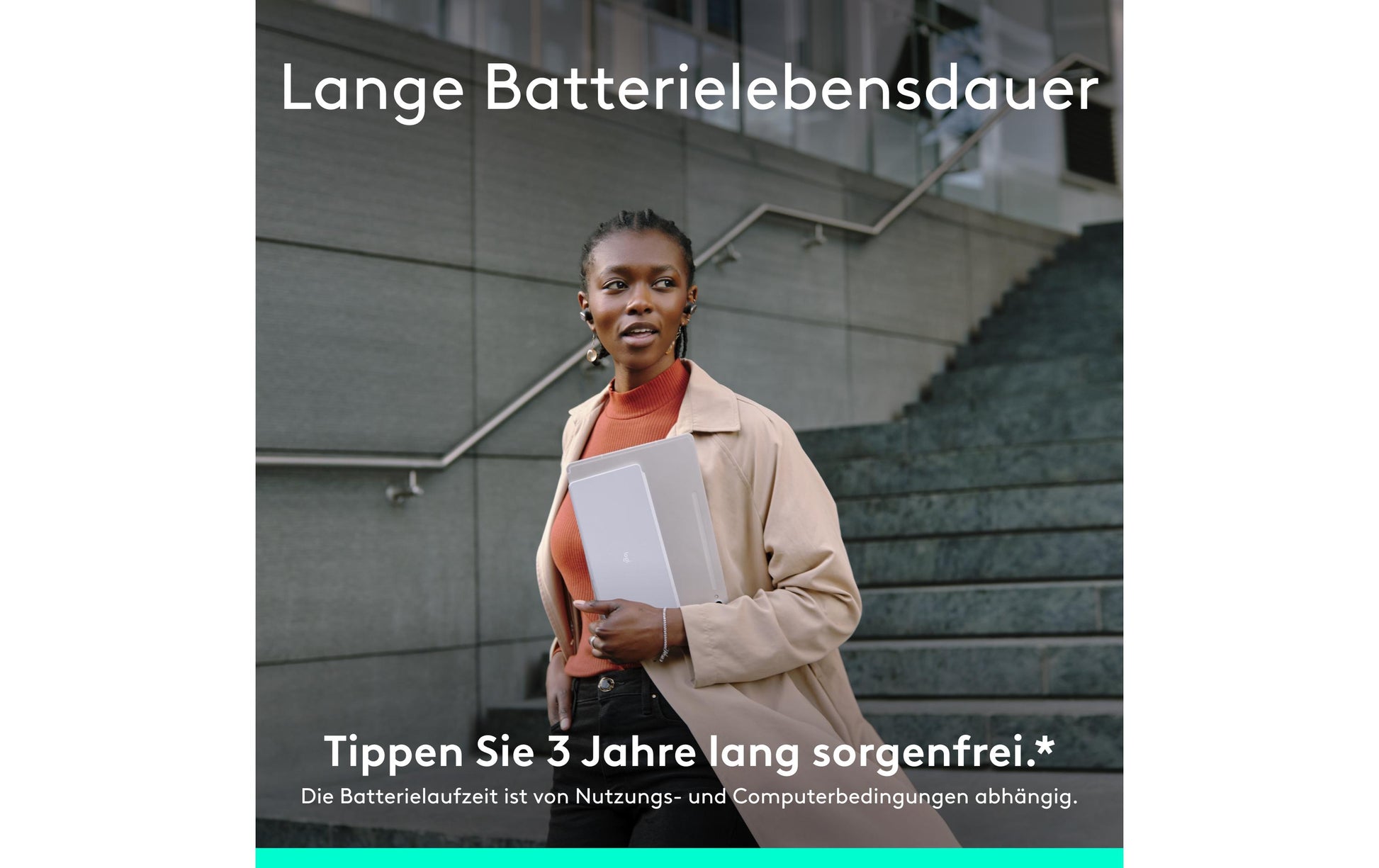 Logitech Keys-To-Go 2 – Tastatur, CH-Layout (DE-CH), Grau