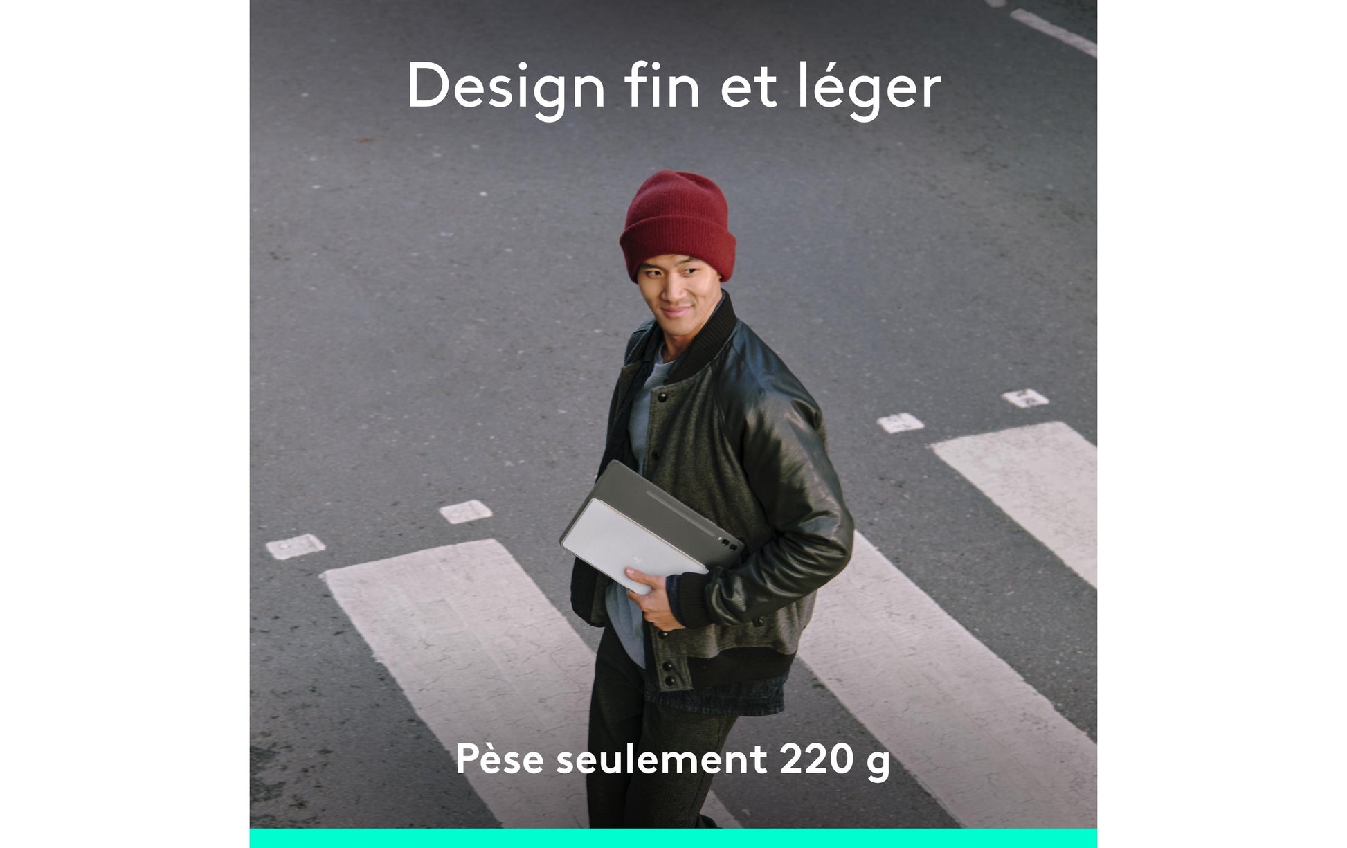 Logitech Keys-To-Go 2 – Tastatur, CH-Layout (DE-CH), Grau