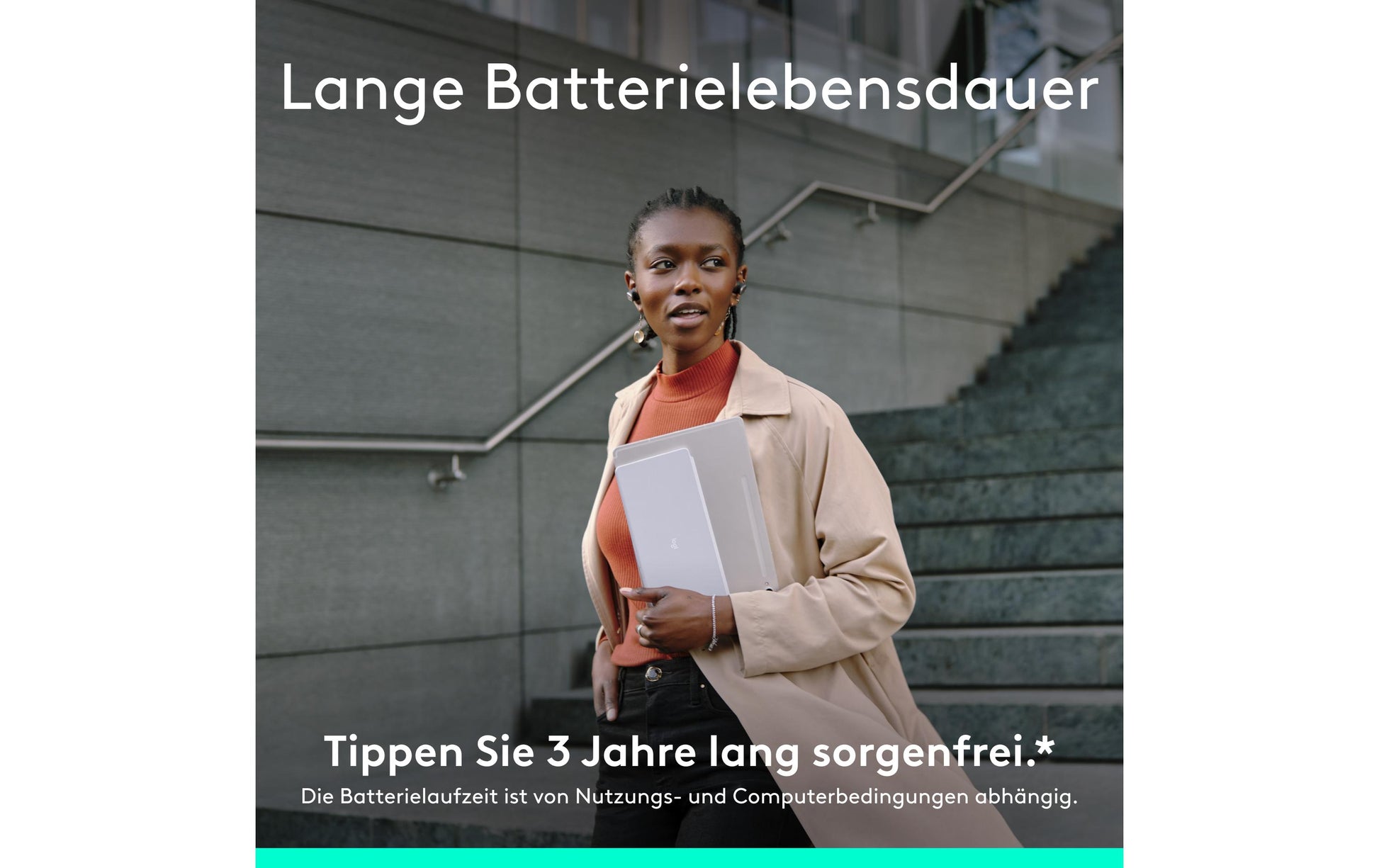 Logitech Keys-To-Go 2 – Tastatur, CH-Layout (DE-CH), Grau