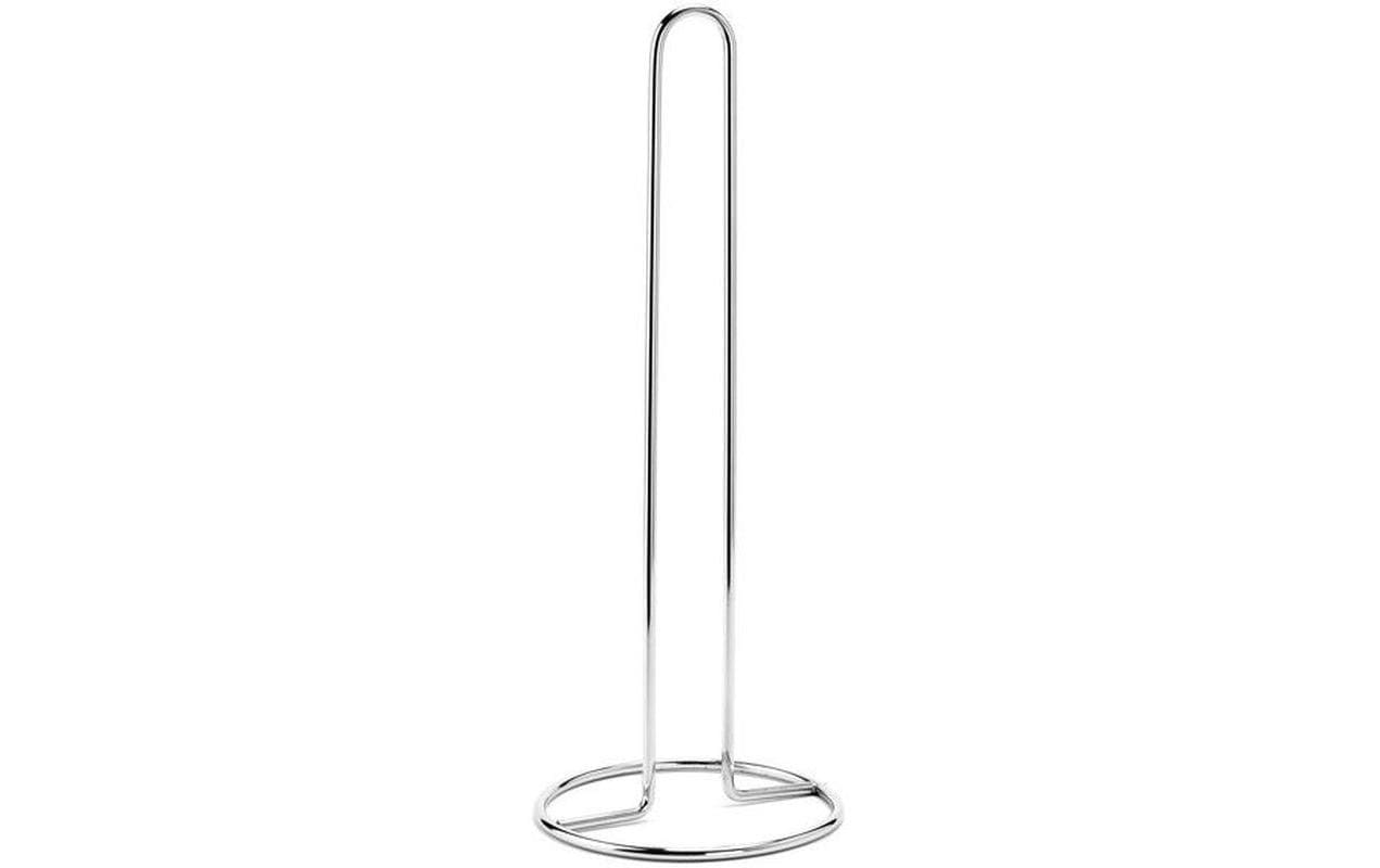 MSV Küchenrollenhalter Chromstahl, 12 × 12 × 31,5 cm, silber