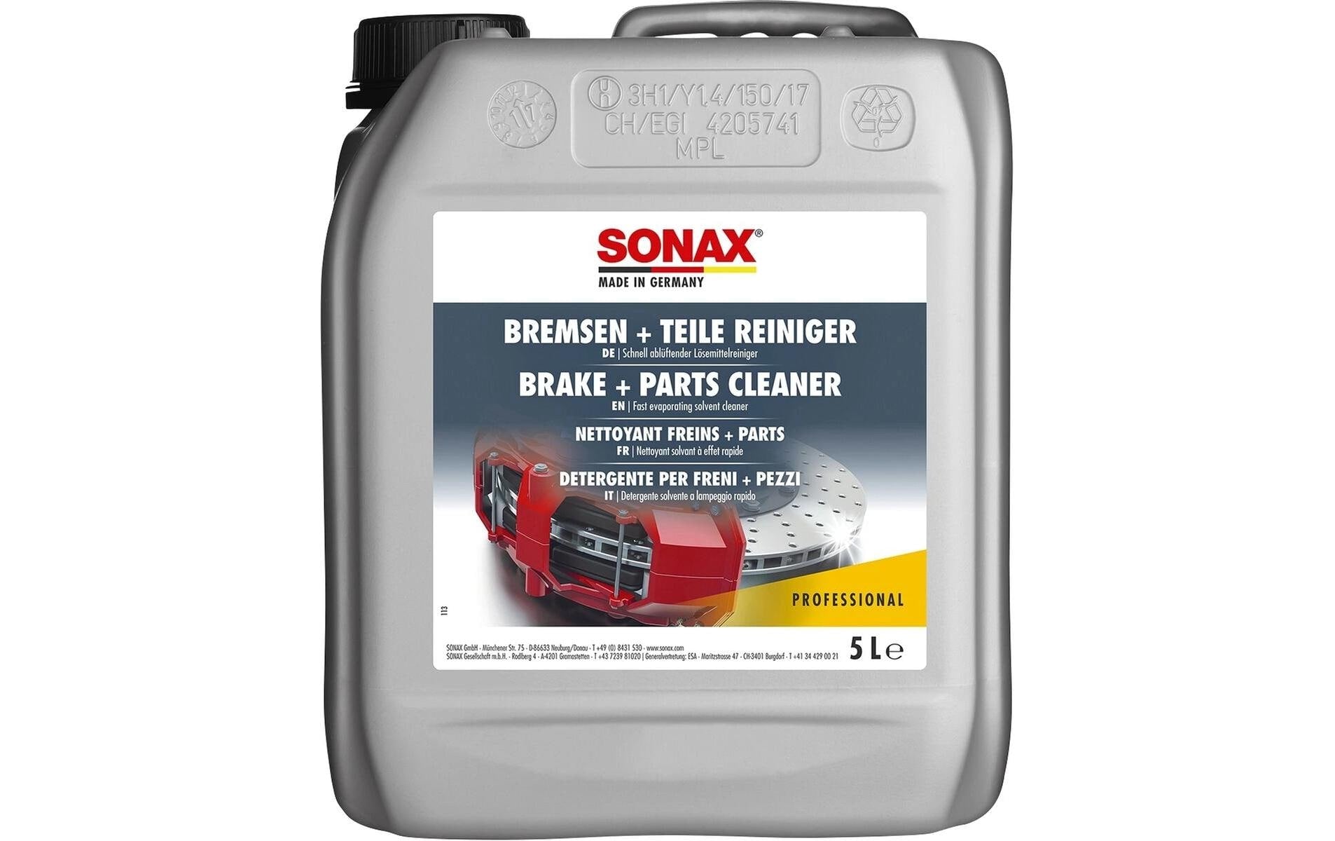 Sonax Professioneller Bremsenreiniger – 5,00 l