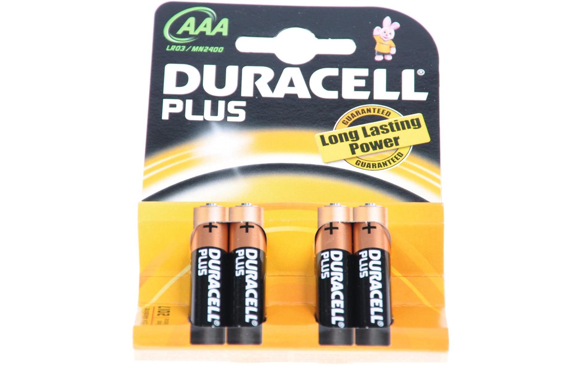 Duracell AAA Batterien, Alkaline, 1,5 V – 4 Stk.