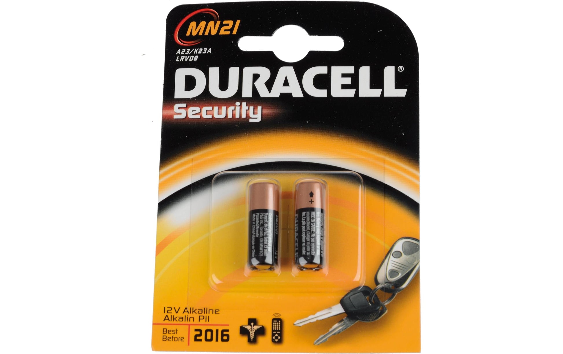 Duracell MN21 Batterien, Alkaline, 12 V – 2 Stk.