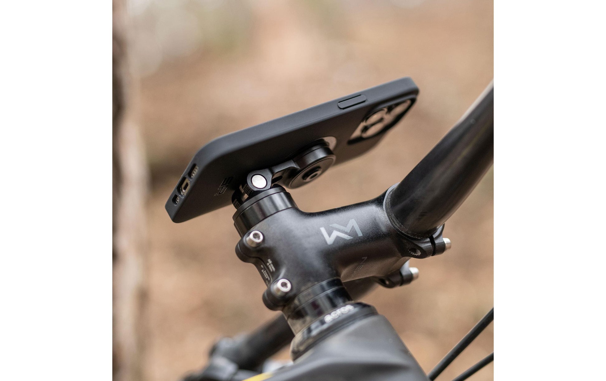SP Connect Stem Mount Pro – Fahrradhalterung – Lenker, Schraubbefestigung – für Smartphones – Schwarz