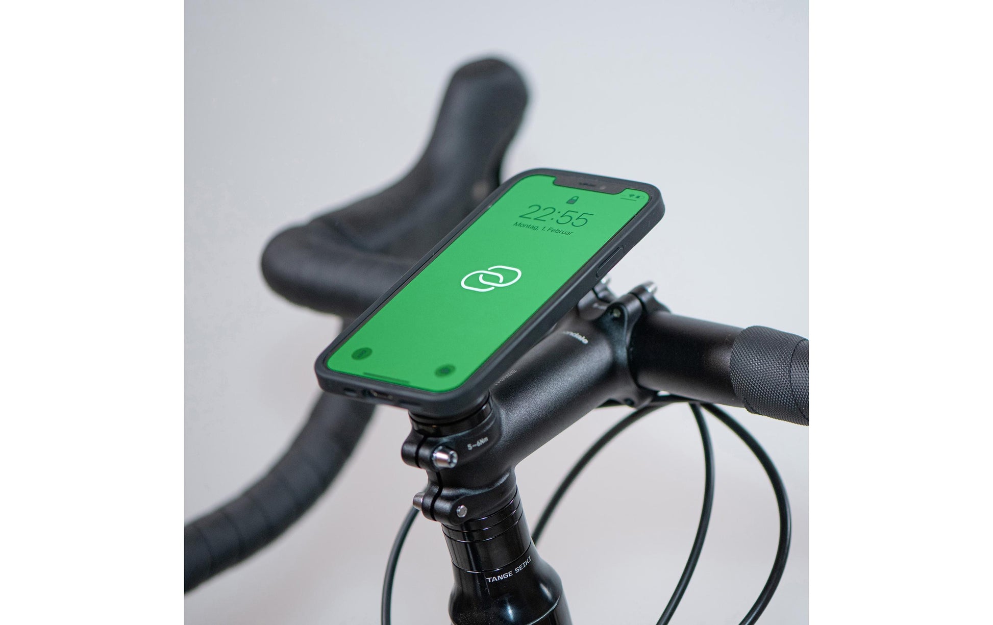 SP Connect Stem Mount Pro – Fahrradhalterung – Lenker, Schraubbefestigung – für Smartphones – Schwarz