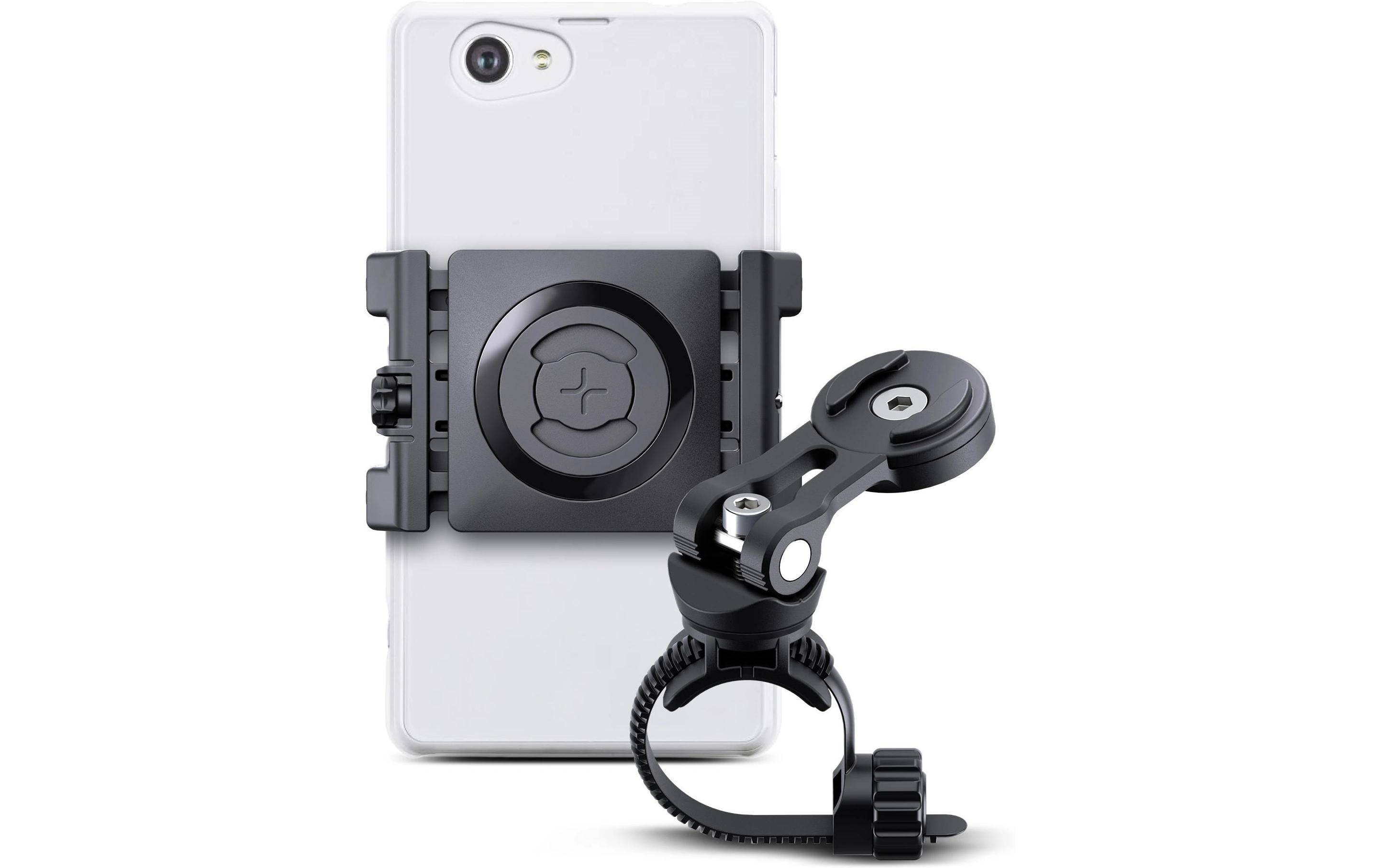SP Connect Bike Bundle SPC+ – Fahrrad-/Motorrad-Halterung – Lenker – für Smartphones (universal) – Schwarz