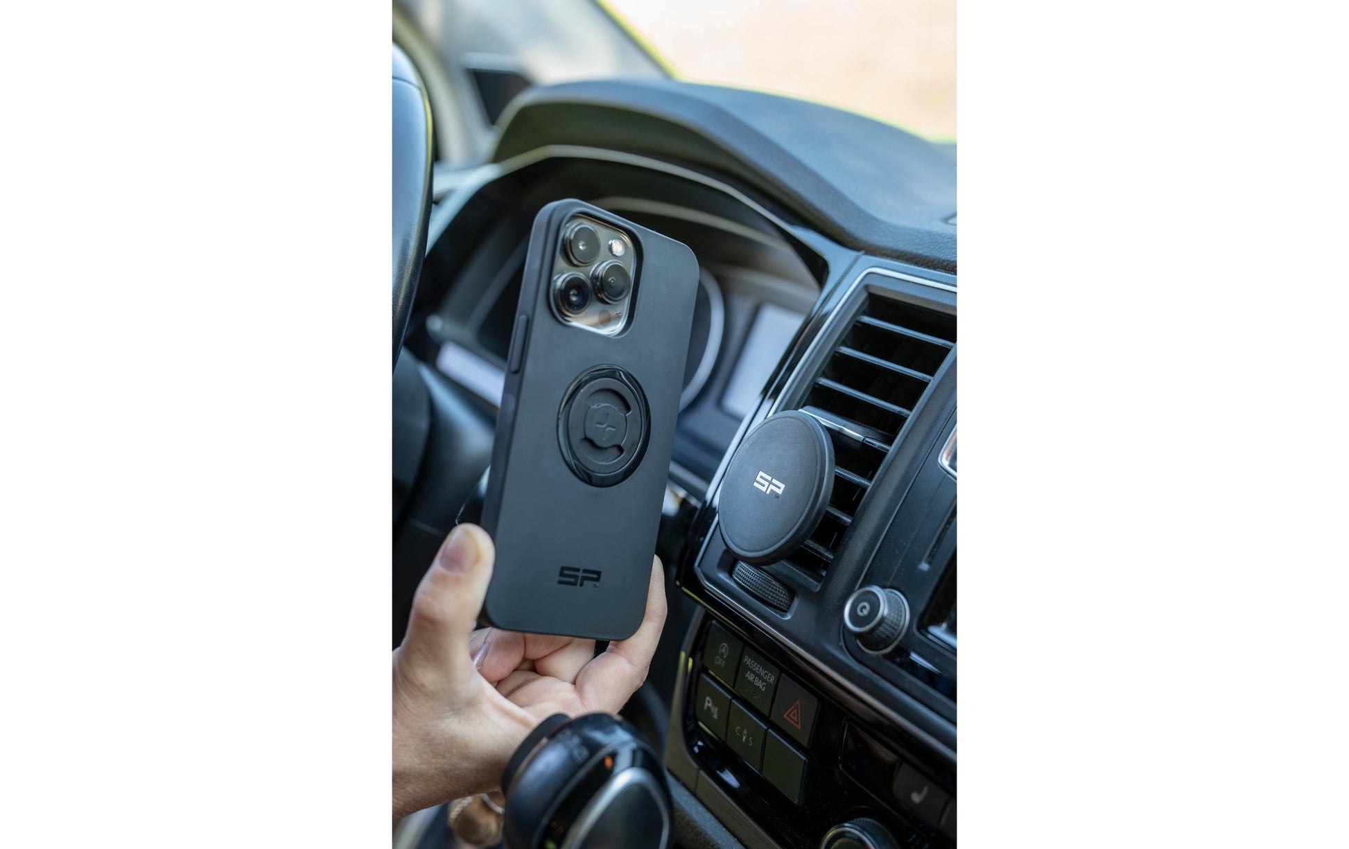 SP Connect Vent Mount SPC+ – Auto-Halterung (passiv) – Lüftungsschlitz – für Smartphones (Universal) – Schwarz