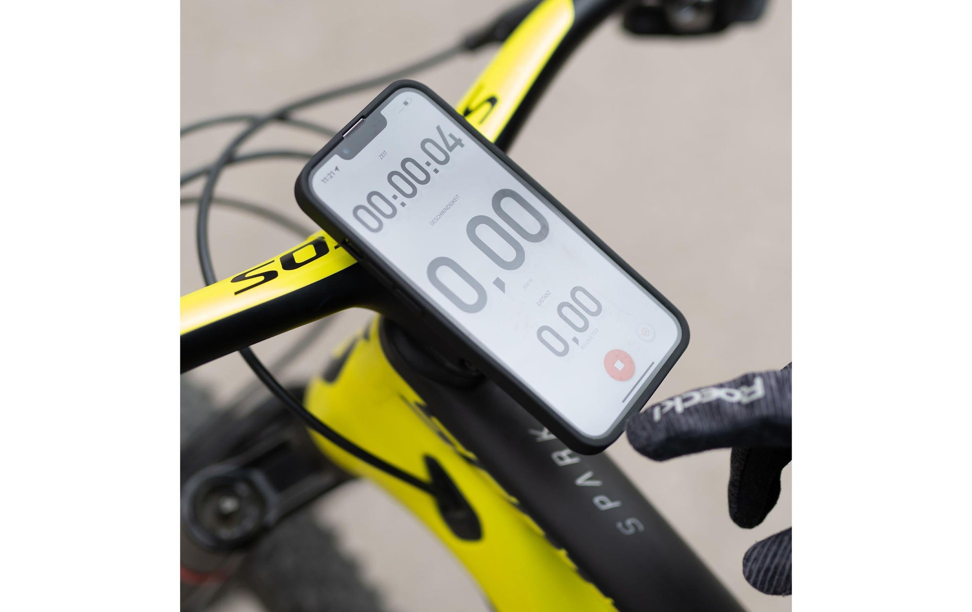 SP Connect Micro Stem Mount SPC+ – Fahrrad-/Motorrad-Halterung – drehbar, Schraubbefestigung – Schwarz