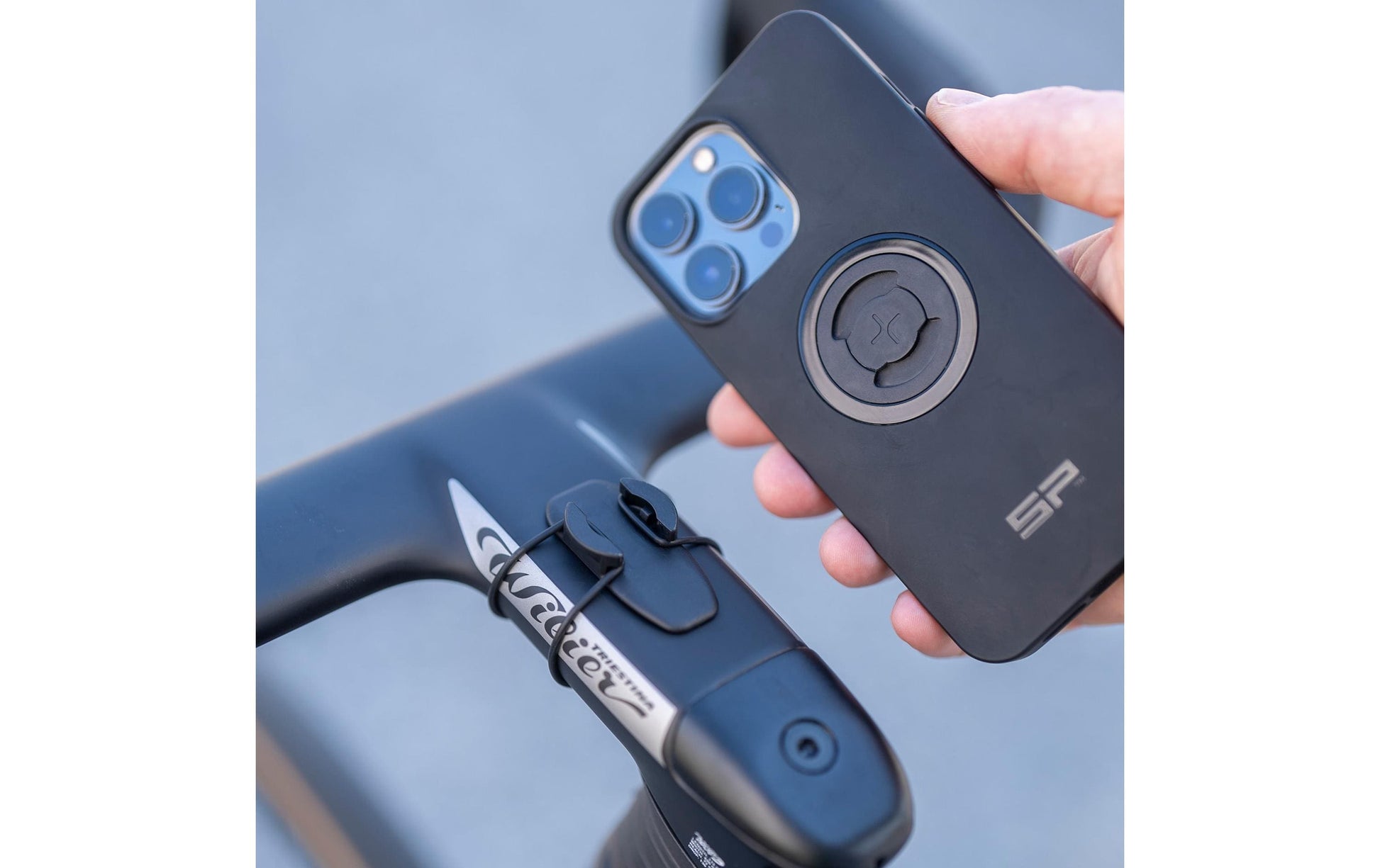 SP Connect Aero Mount SPC+ – Fahrrad-/Motorrad-Halterung – Lenker, für Smartphones (Universal)