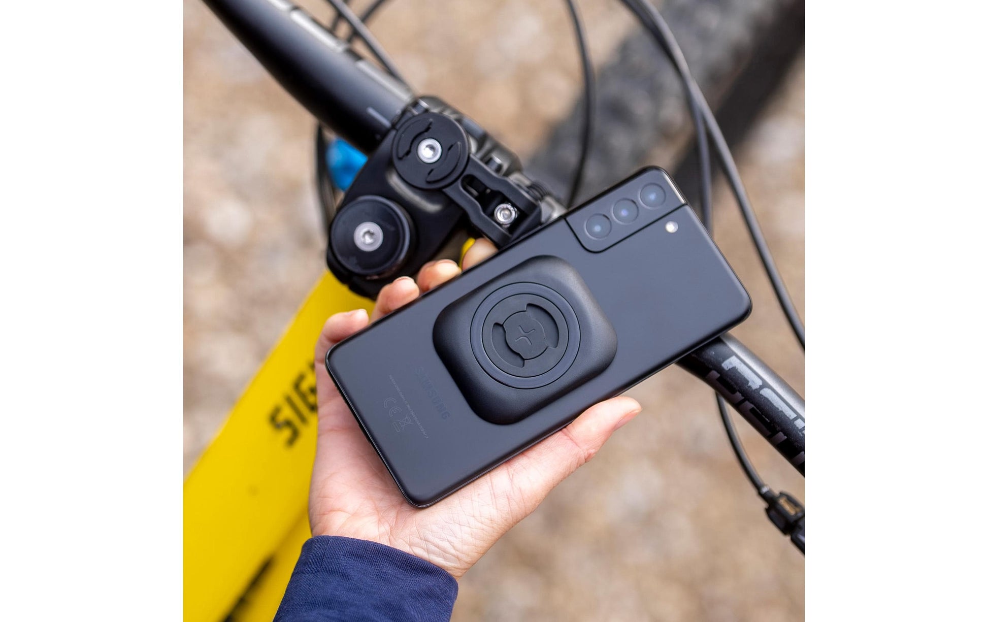 SP Connect Bike Bundle SPC+ – Fahrradhalterung – Klemmhalterung, für Smartphones – Schwarz