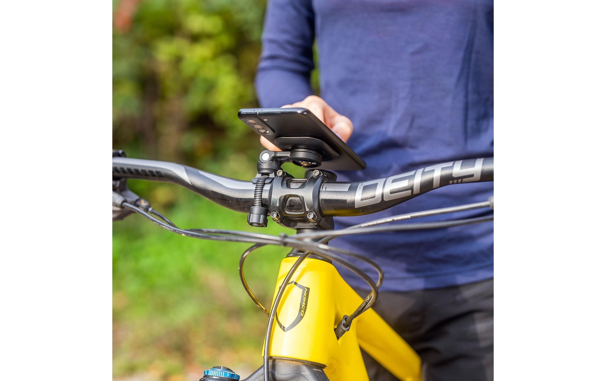 SP Connect Bike Bundle SPC+ – Fahrradhalterung – Klemmhalterung, für Smartphones – Schwarz