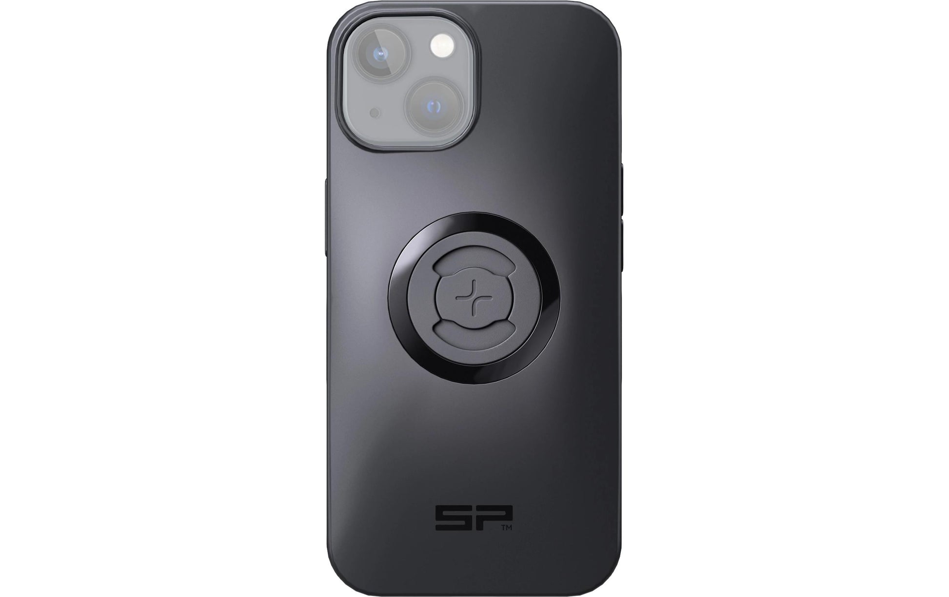 SP Connect Backcover – für Apple iPhone 15, MagSafe, Kunststoff, Schwarz
