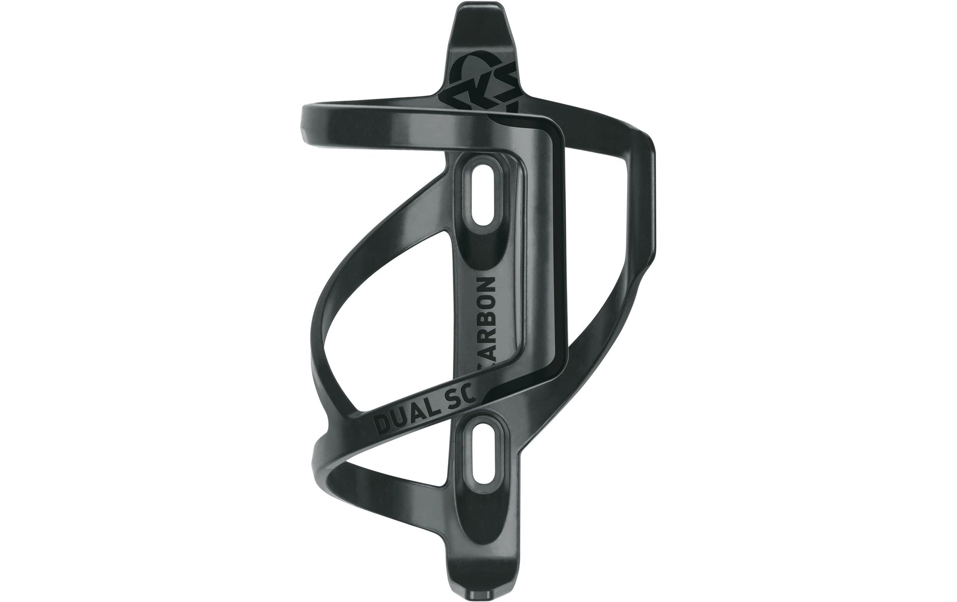 SKS Flaschenhalter Dual SC – einfache Montage – für Rennrad – schwarz, Polycarbonat (PC)
